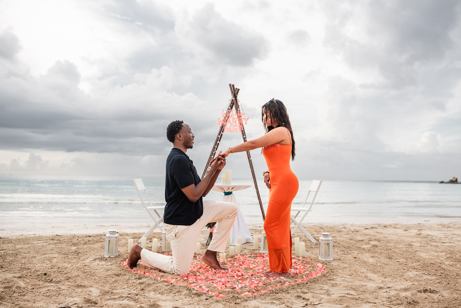 Pedidos de Casamento em Punta Cana | Pacotes Românticos na Praia. Fotógrafo de Casamento e Pedido de Casamento em Punta Cana — Mikhail Chernov
