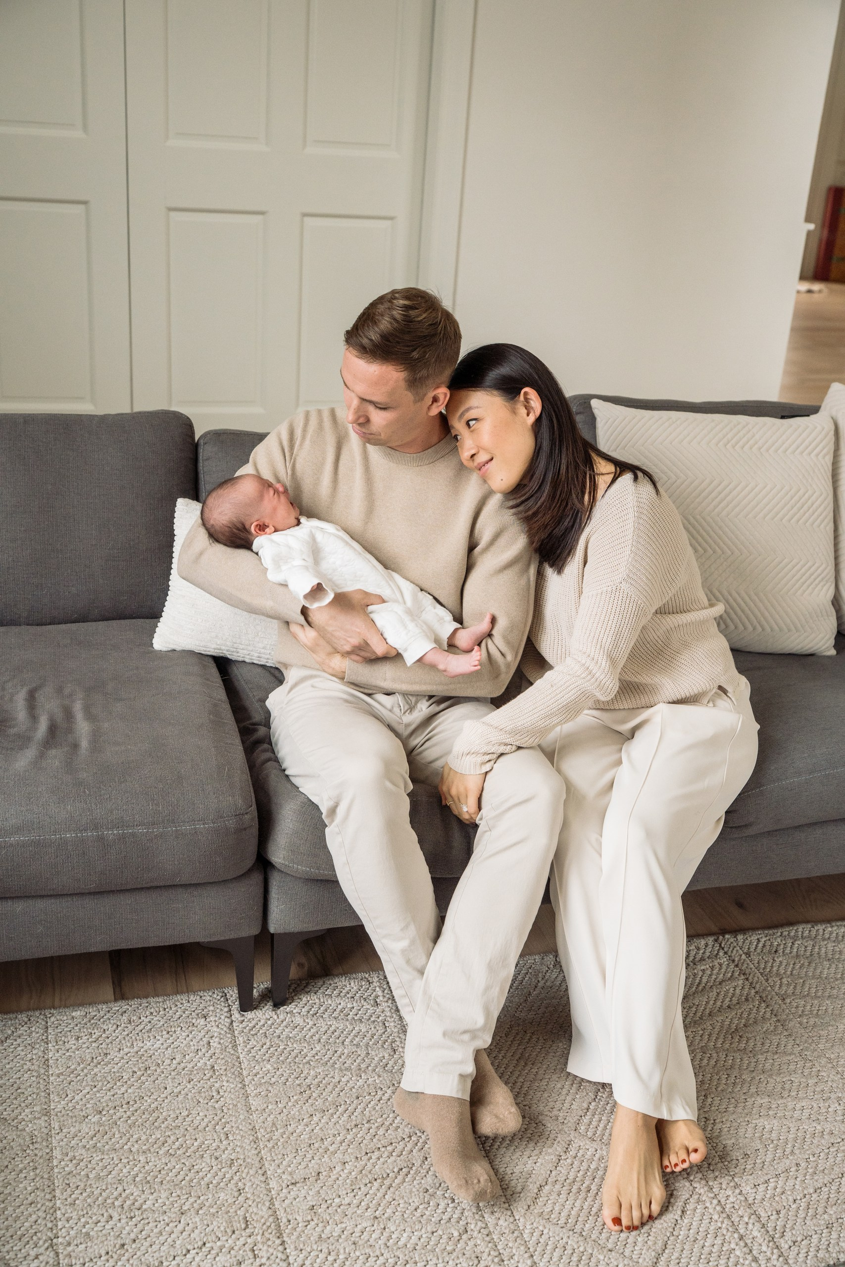 Kristine, Brian, Sloane. Alisa Tant — Family and newborn photographer Bucks County, Montgomery county, Philadelphia, NJ