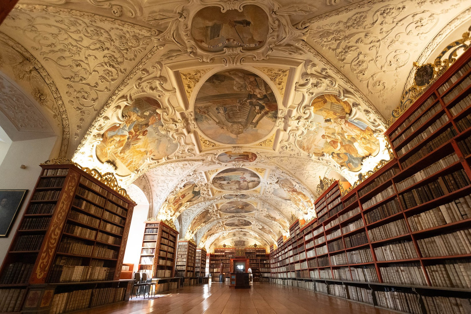 Strahov Library Prague Proposal | Surprise Engagement Photos in Prague