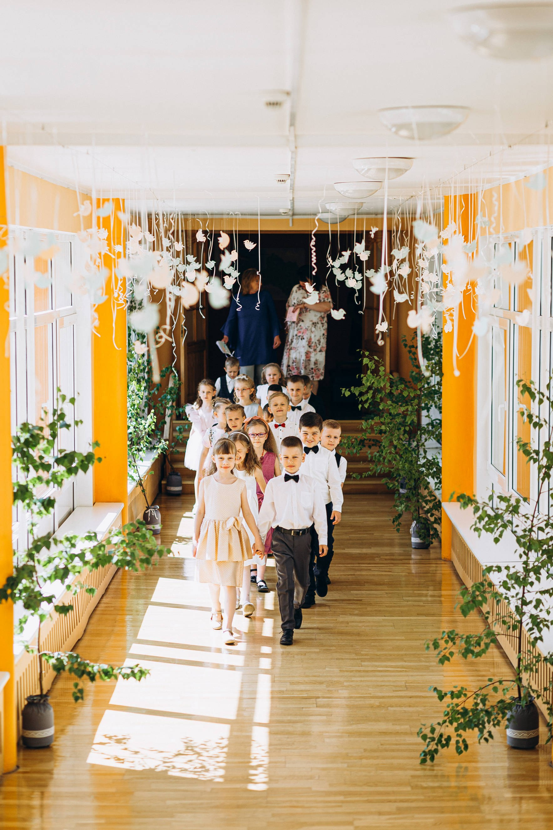 Bērnudārza izlaiduma fotografēšana