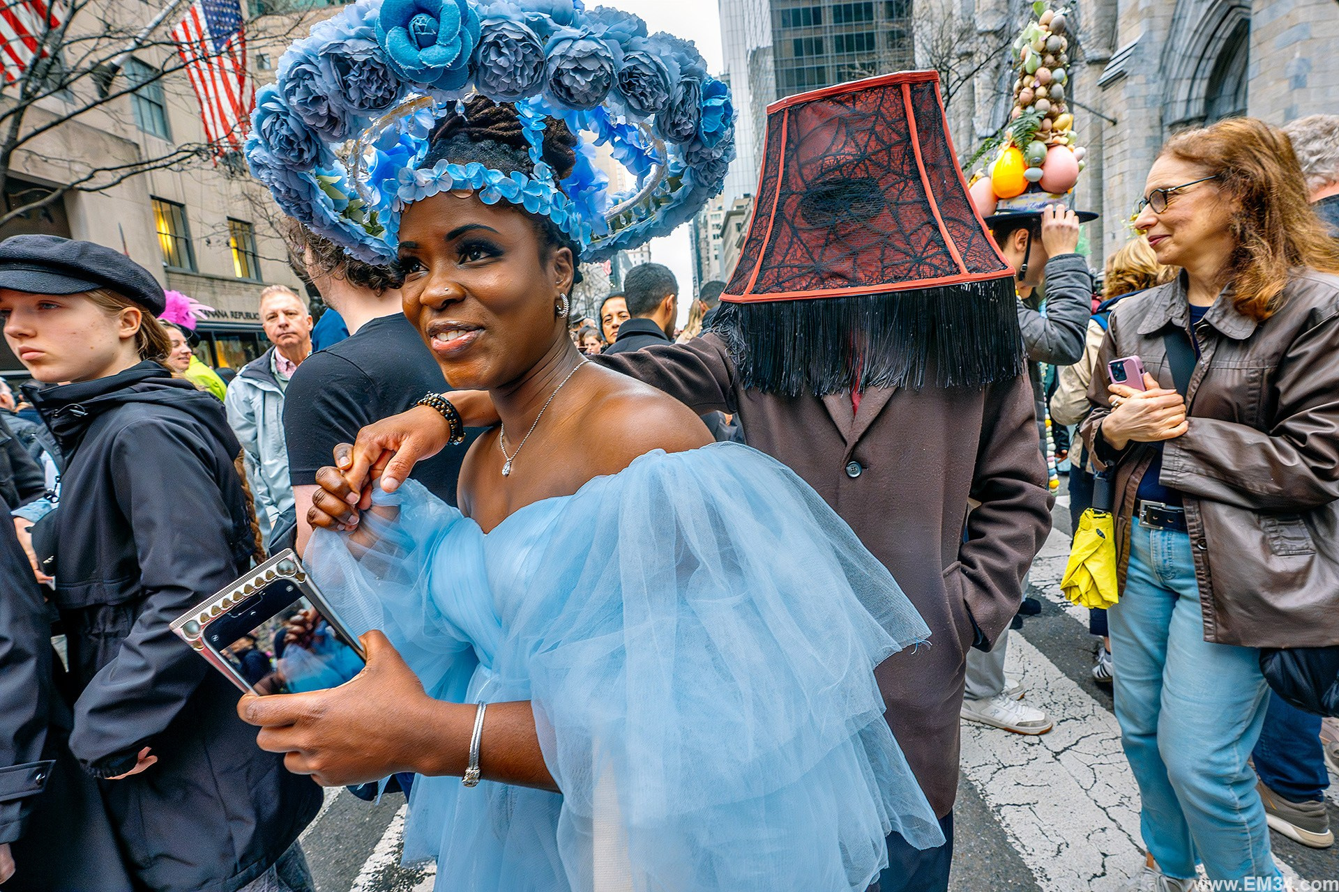 Easter Sunday in New York: strange outfits, passing faces, and moments in between. Emin Kuliyev — Award-Winning Wedding Photojournalist NYC & USA | Best Wedding Photographer Known for Candid, Timeless Moments