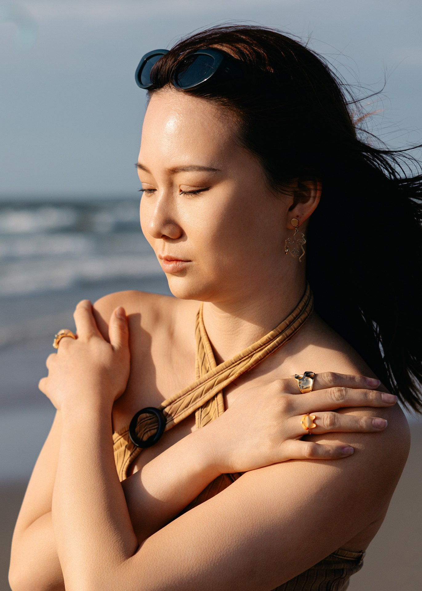 Beach Portrait Photoshoot in the Netherlands — Sunset Vibes. Romantic & Soulful Photography by Natalia Olhova in Rotterdam