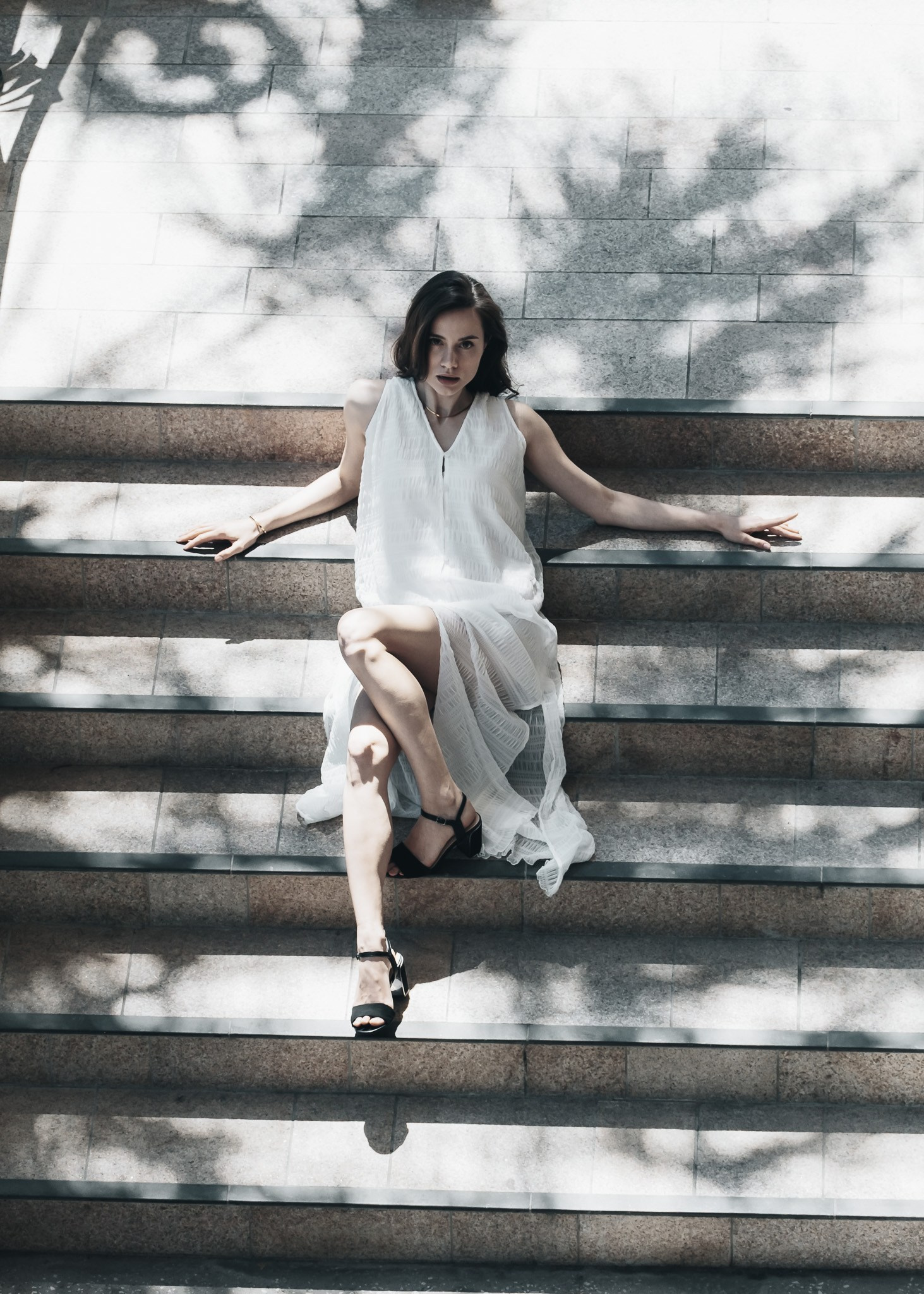 Professional female portrait with natural light, Brisbane portrait photographer