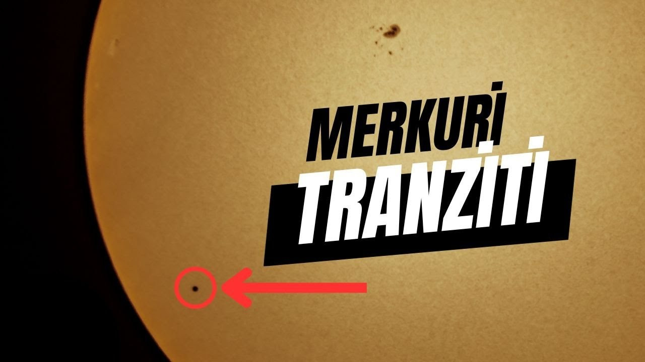 Merkurinin Günəş diskinin qarşısından tranziti. Həvəskar Astronomlar Cəmiyyəti — Astronomy.az
