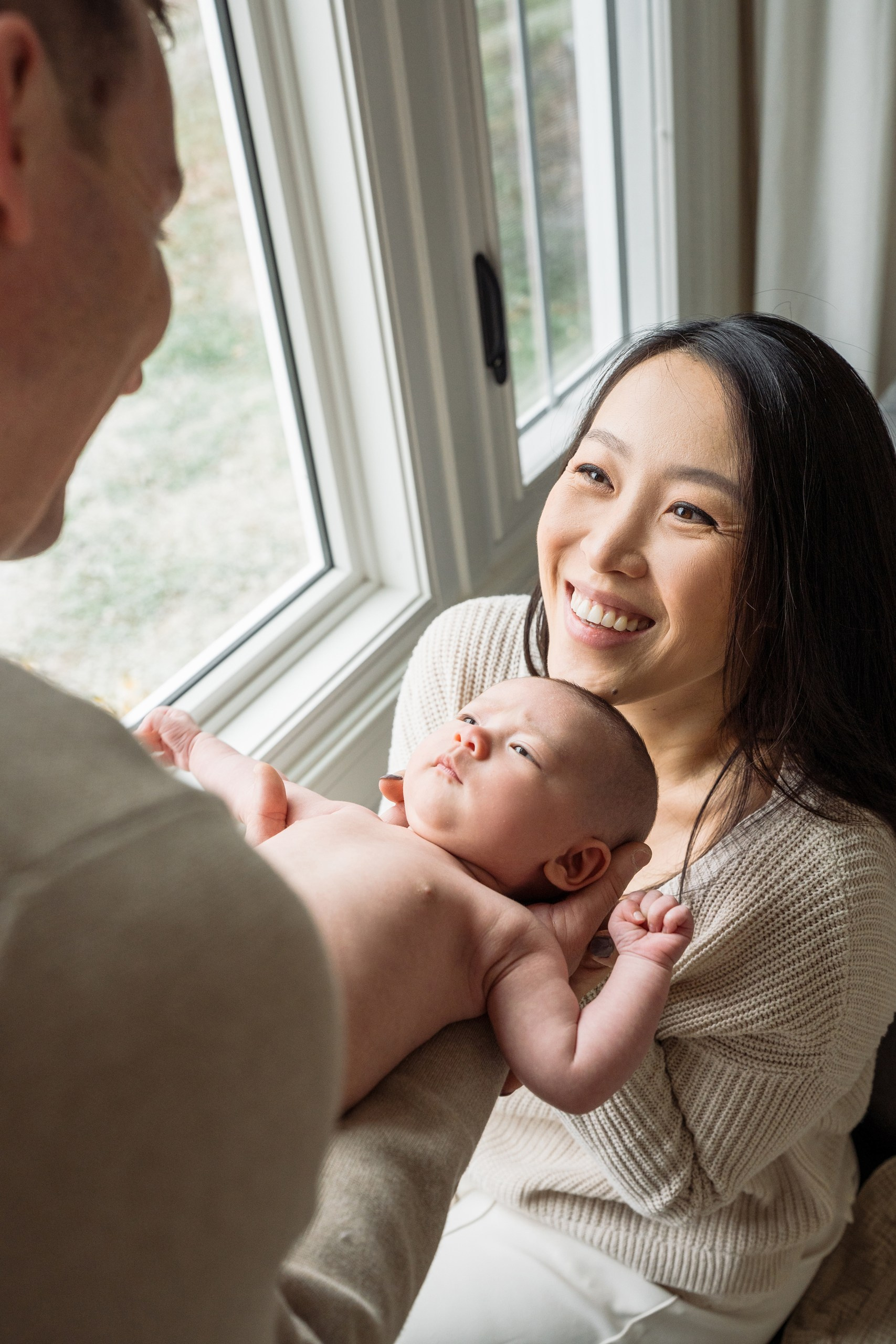 Kristine, Brian, Sloane. Alisa Tant — Family and newborn photographer Bucks County, Montgomery county, Philadelphia, NJ