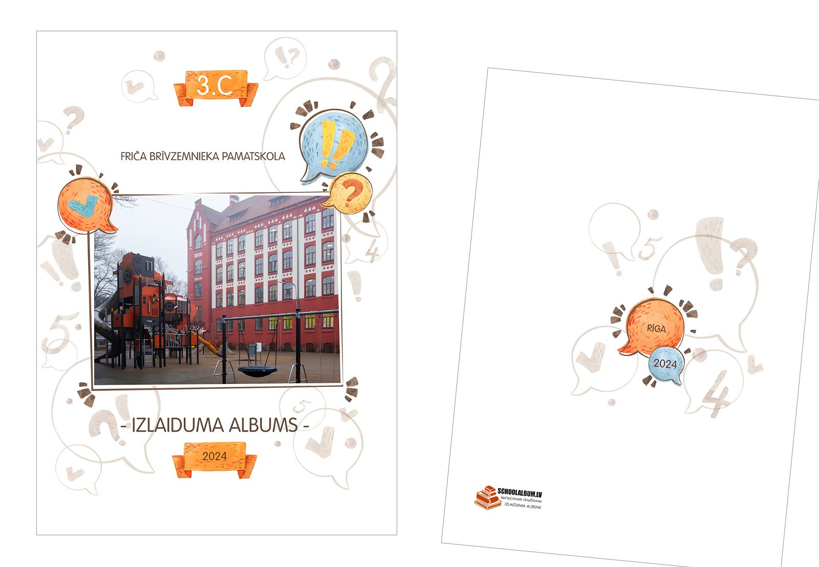 DIZAINS. Izlaiduma albumi Latvijā | Schoolalbum.lv