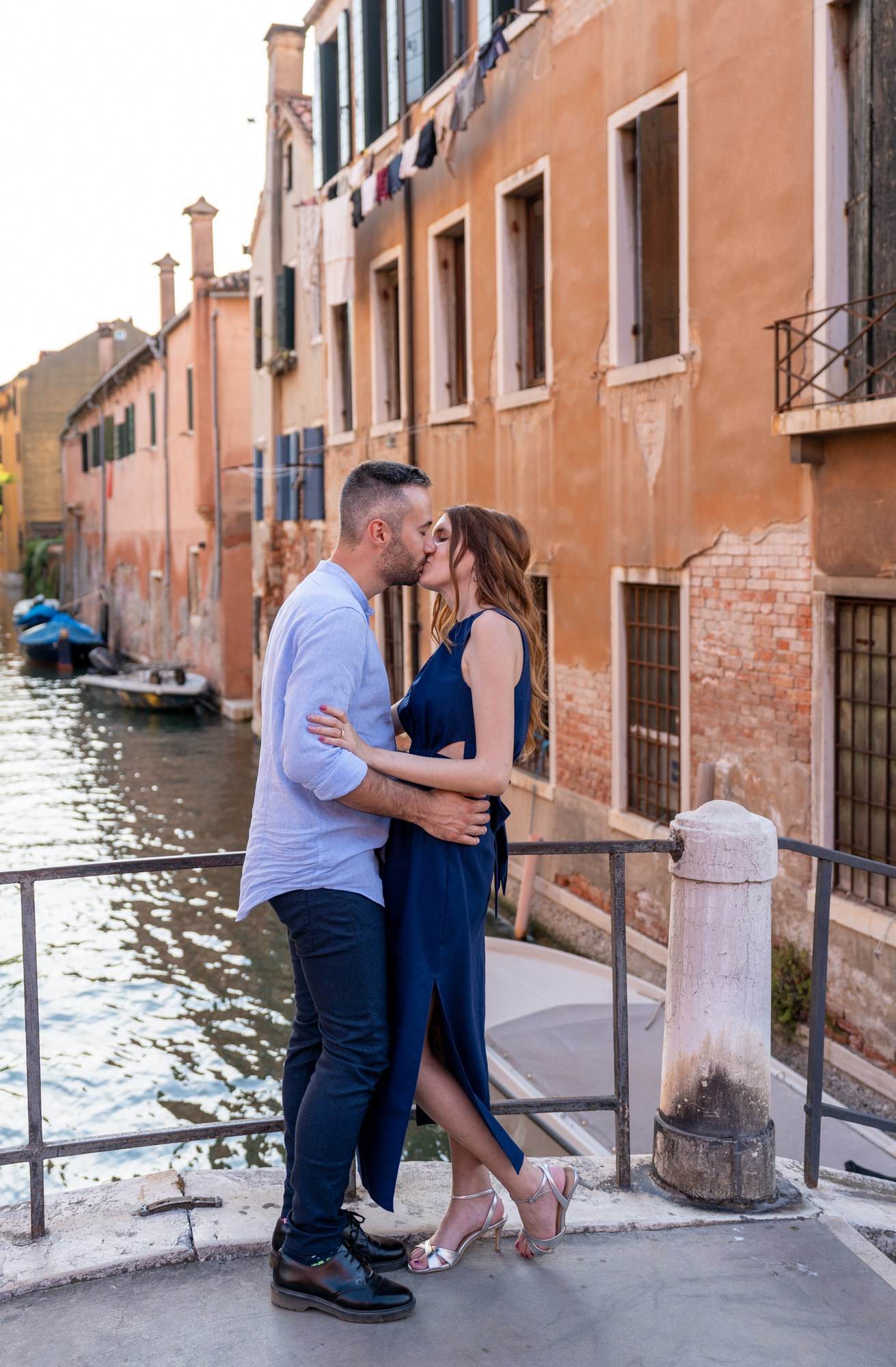 Sesión de Fotos de Preboda en Venecia | El Velo Blanco. El Velo Blanco I Fotógrafos de Bodas