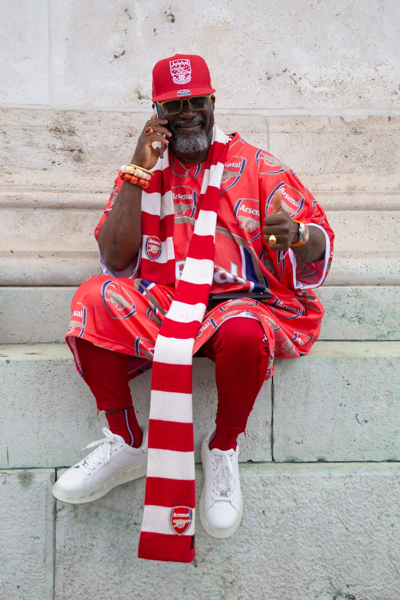 UEFA Champions League Final. Arsenal vs PSG. Budapest 2026. Arsenal Fan Zone. Photographer in Budapest — Yura Knyazev