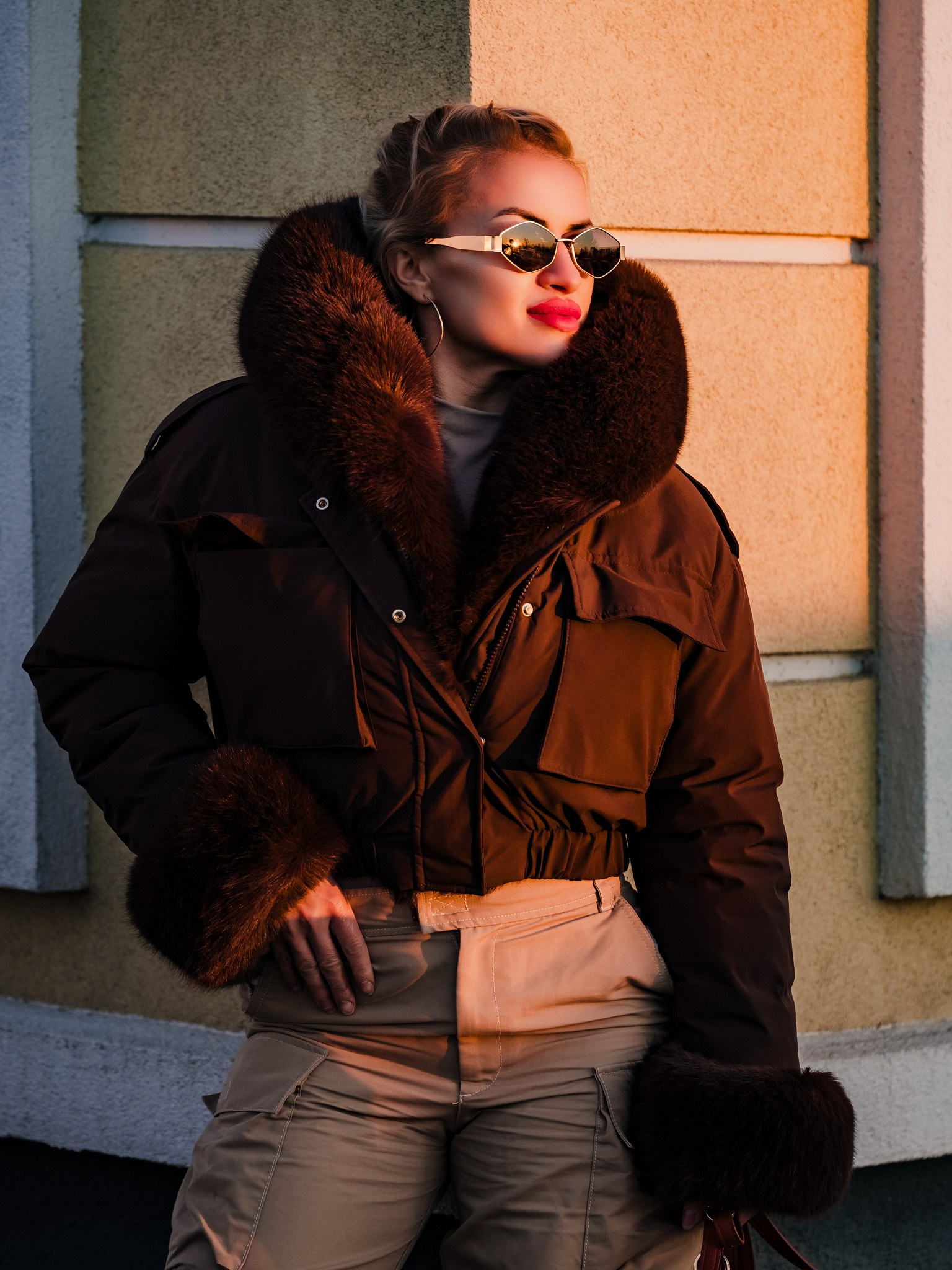 Portret la apus - fotograf de nunta Slobozia