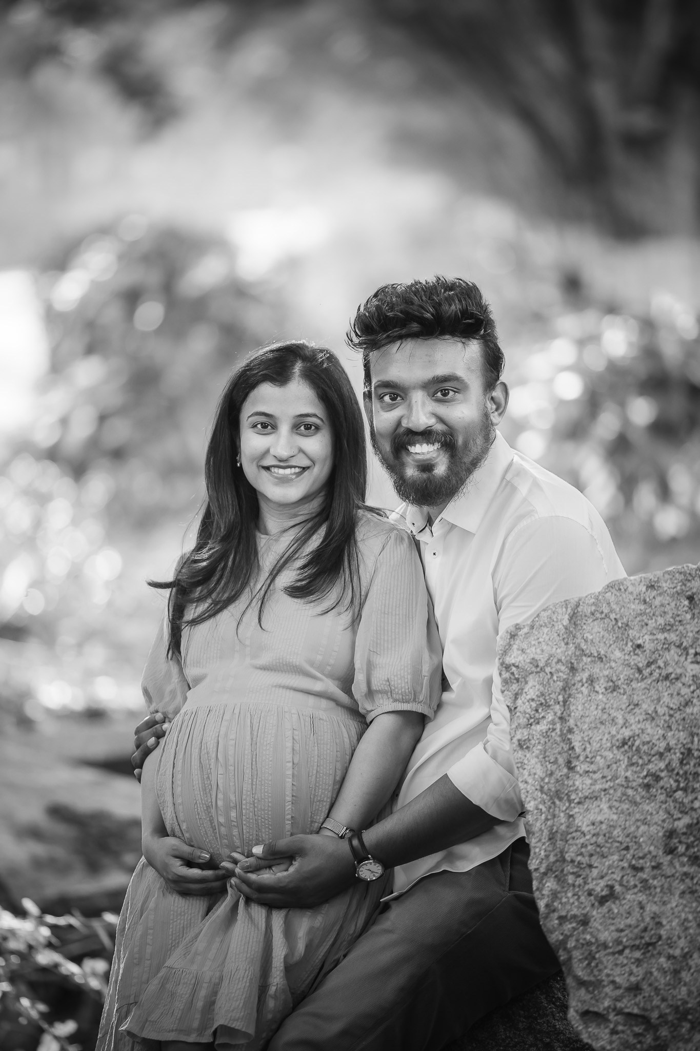 Anusha maternity portraits | Bangalore, India