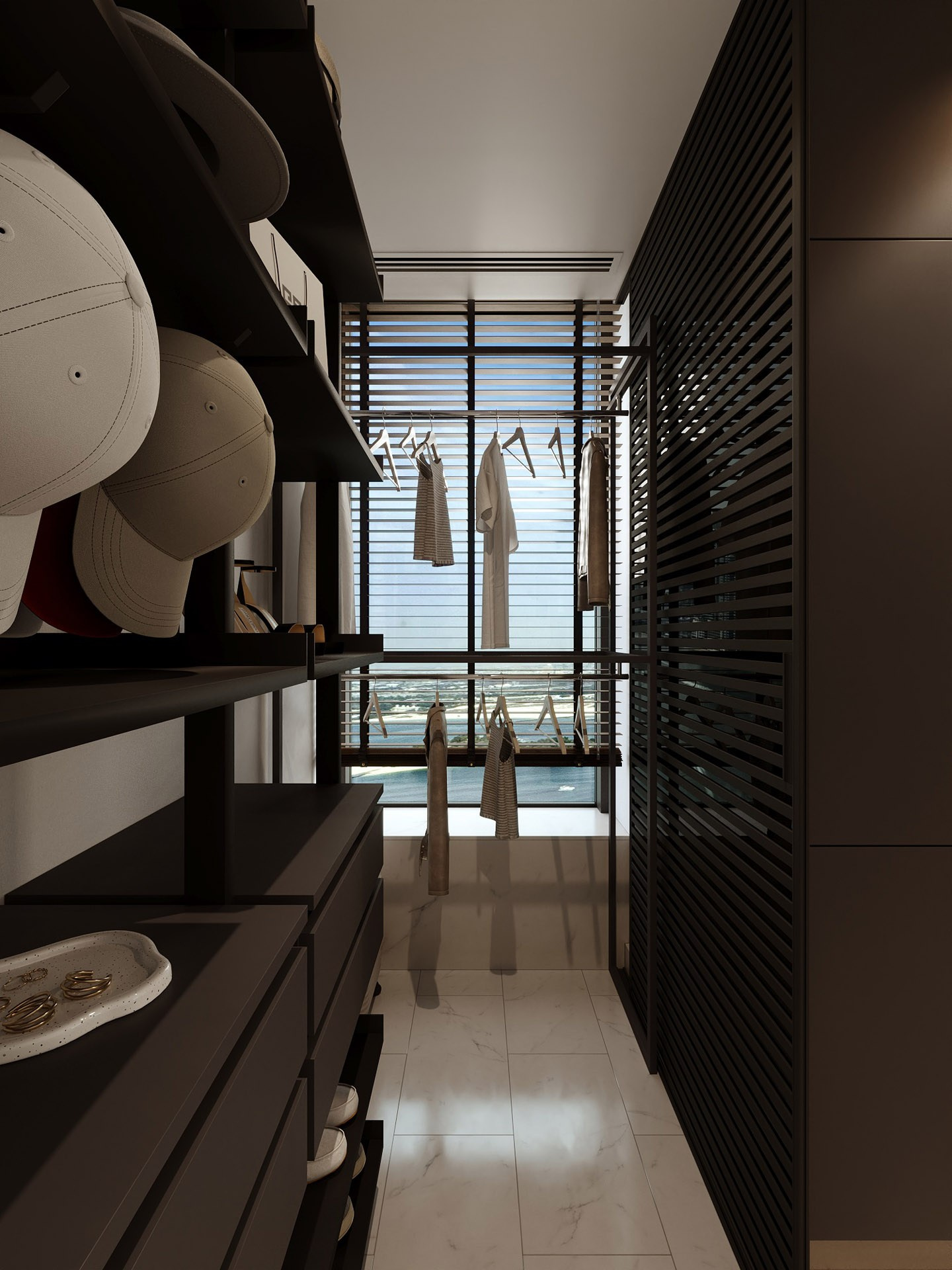 APARTMENT ON PALM JUMEIRAH IN DUBAI. Дизайн интерьера и 3D-визуализация | AB Design Buro