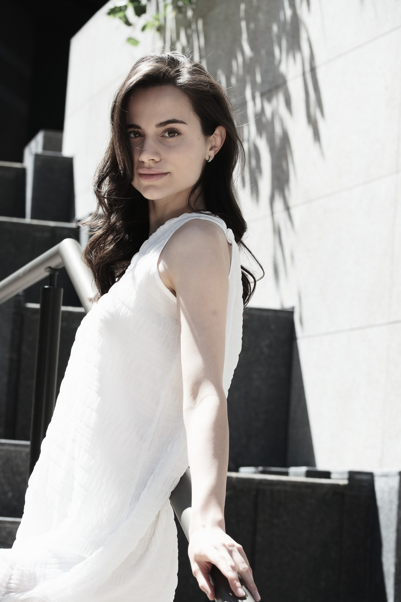 Professional female portrait with natural light, Brisbane portrait photographer