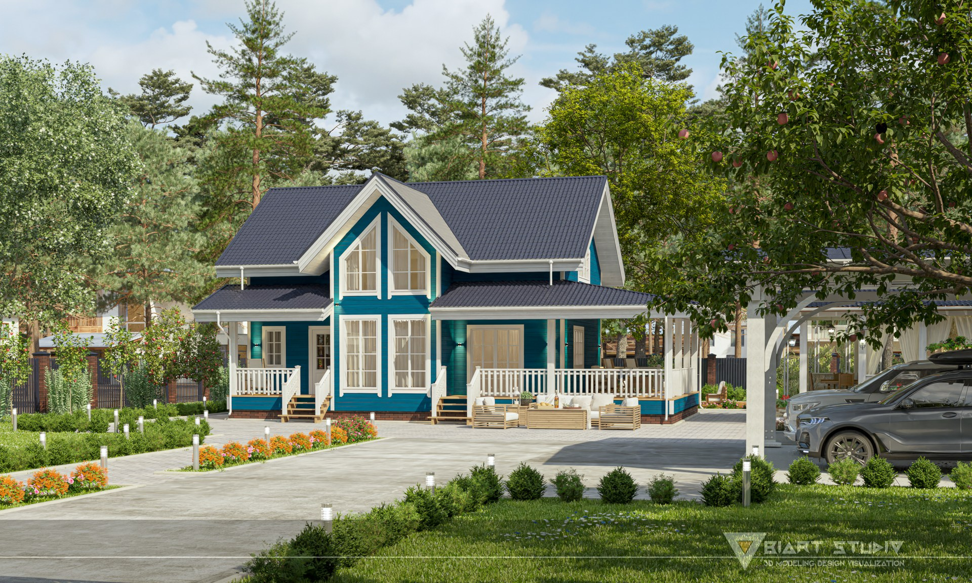 Архитектурная визуализация. Дизайн и визуализация