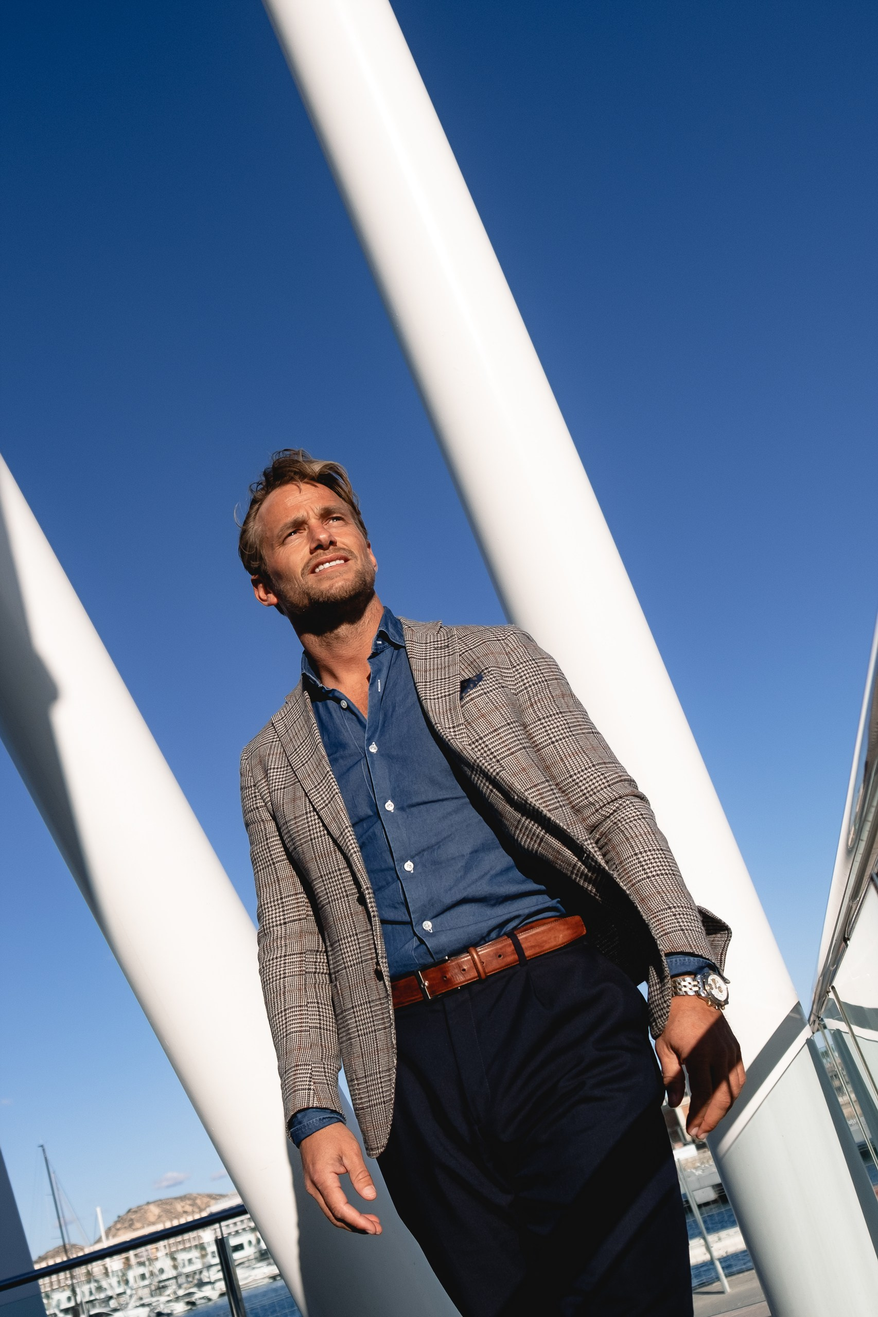 Business content photoshoot in Alicante for Norwegian Capital