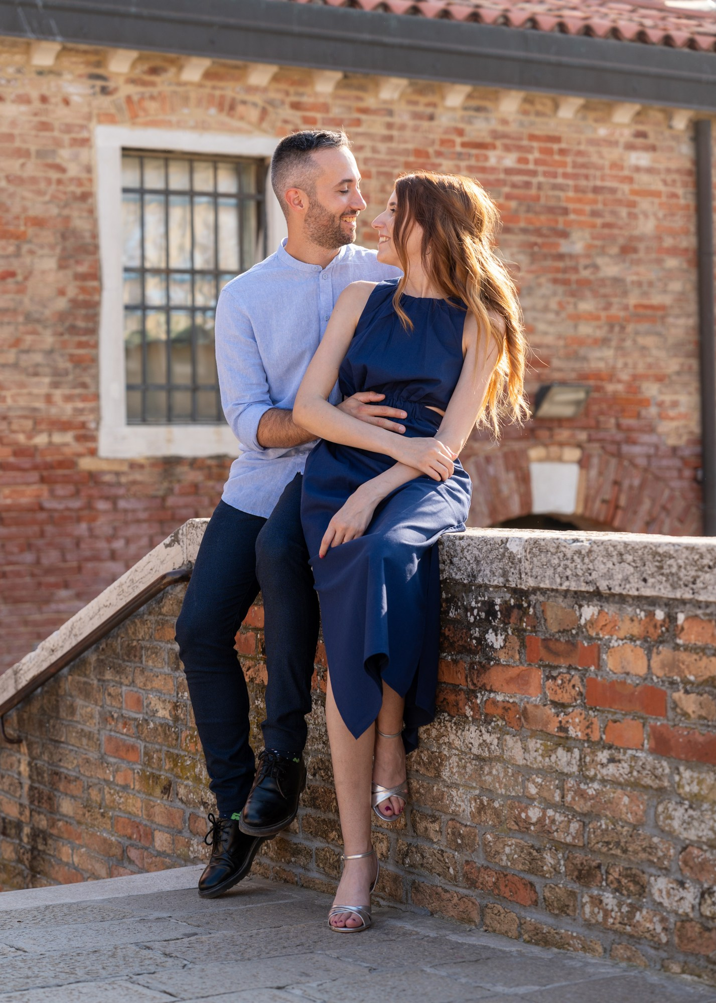 Sesión de Fotos de Preboda en Venecia | El Velo Blanco. El Velo Blanco I Fotógrafos de Bodas