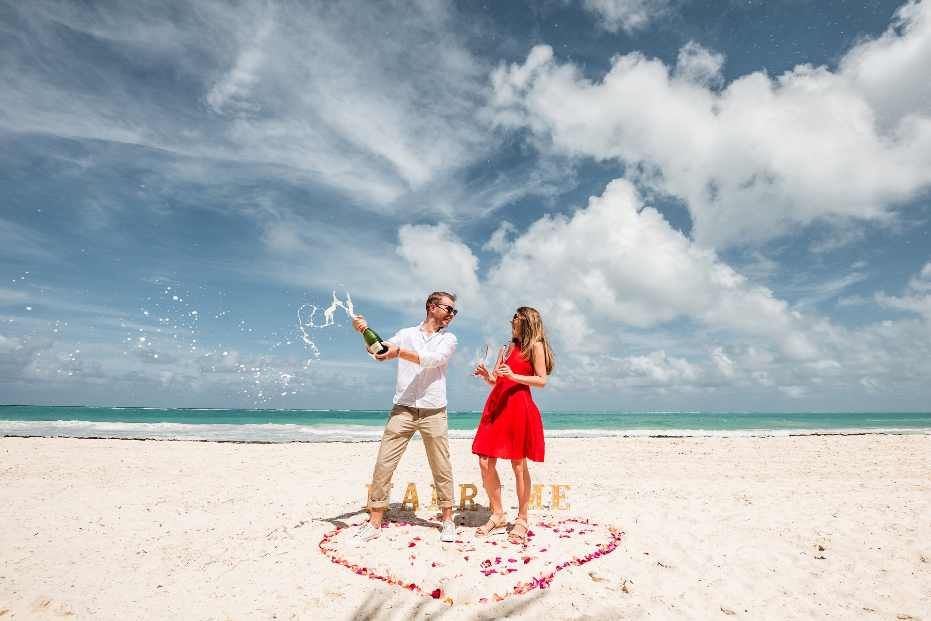 Pedidos de Casamento em Punta Cana | Pacotes Românticos na Praia. Fotógrafo de Casamento e Pedido de Casamento em Punta Cana — Mikhail Chernov