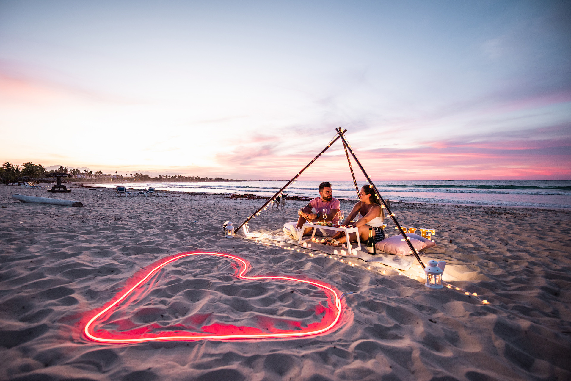 Pedidos de Casamento em Punta Cana | Pacotes Românticos na Praia. Fotógrafo de Casamento e Pedido de Casamento em Punta Cana — Mikhail Chernov