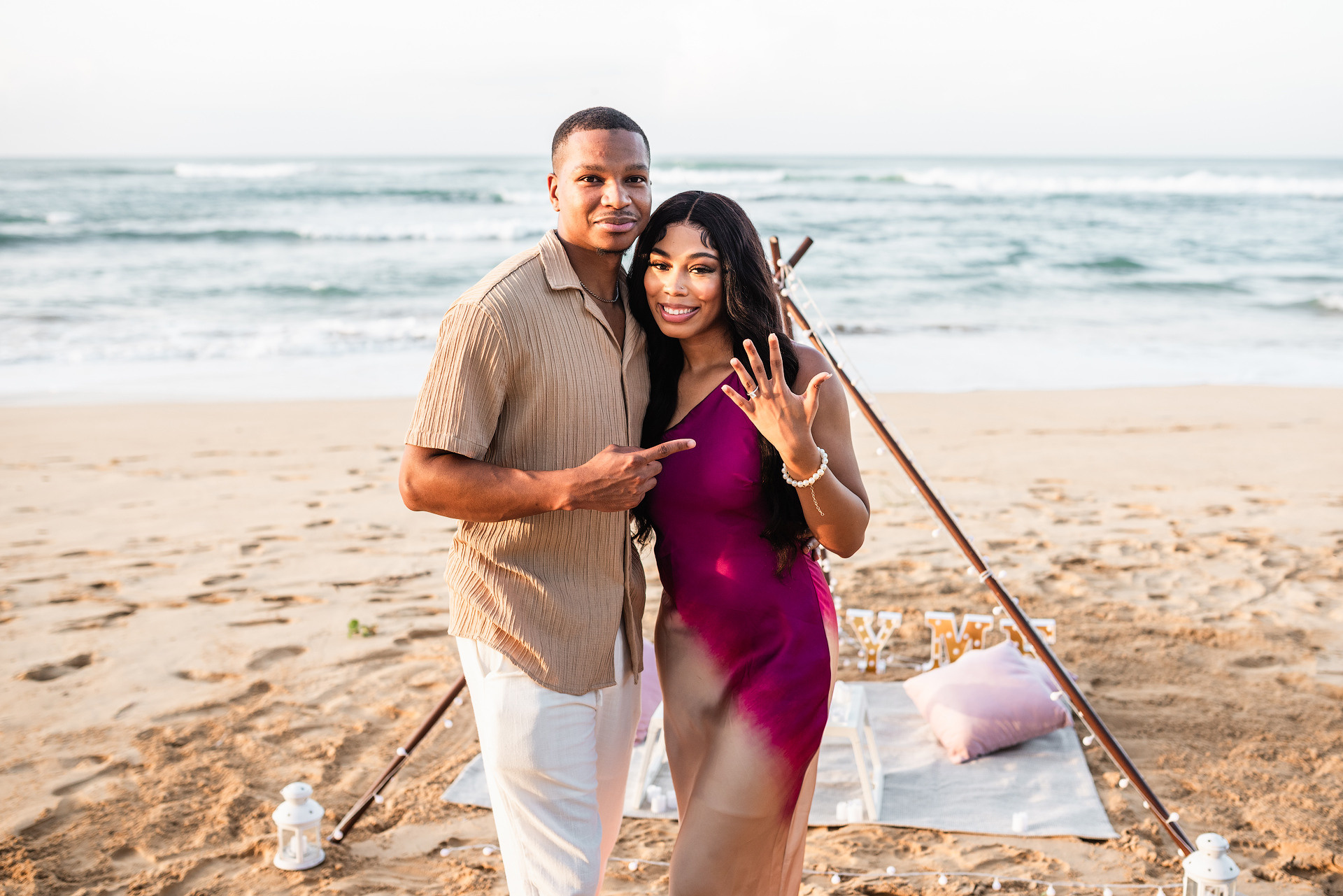 Pedidos de Casamento em Punta Cana | Pacotes Românticos na Praia. Fotógrafo de Casamento e Pedido de Casamento em Punta Cana — Mikhail Chernov