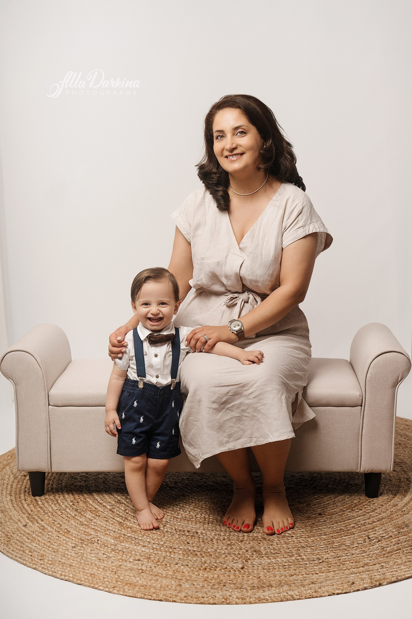 Studio family session. Newborn and family photographer. Hills District. Sydney