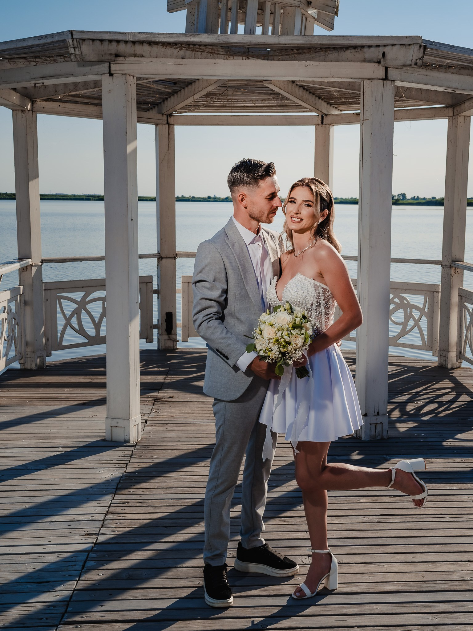 Elena & Mihai — Cununie civilă la lacul Iezer, Slobozia