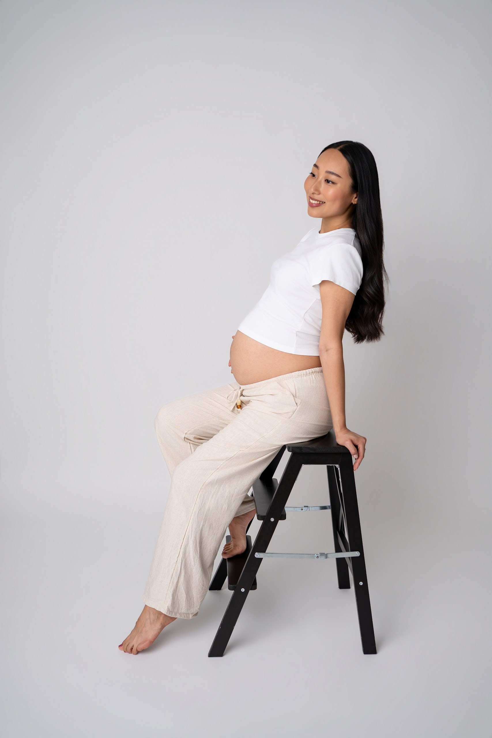 Babybauchshooting in Berlin – Elegant & Natürlich