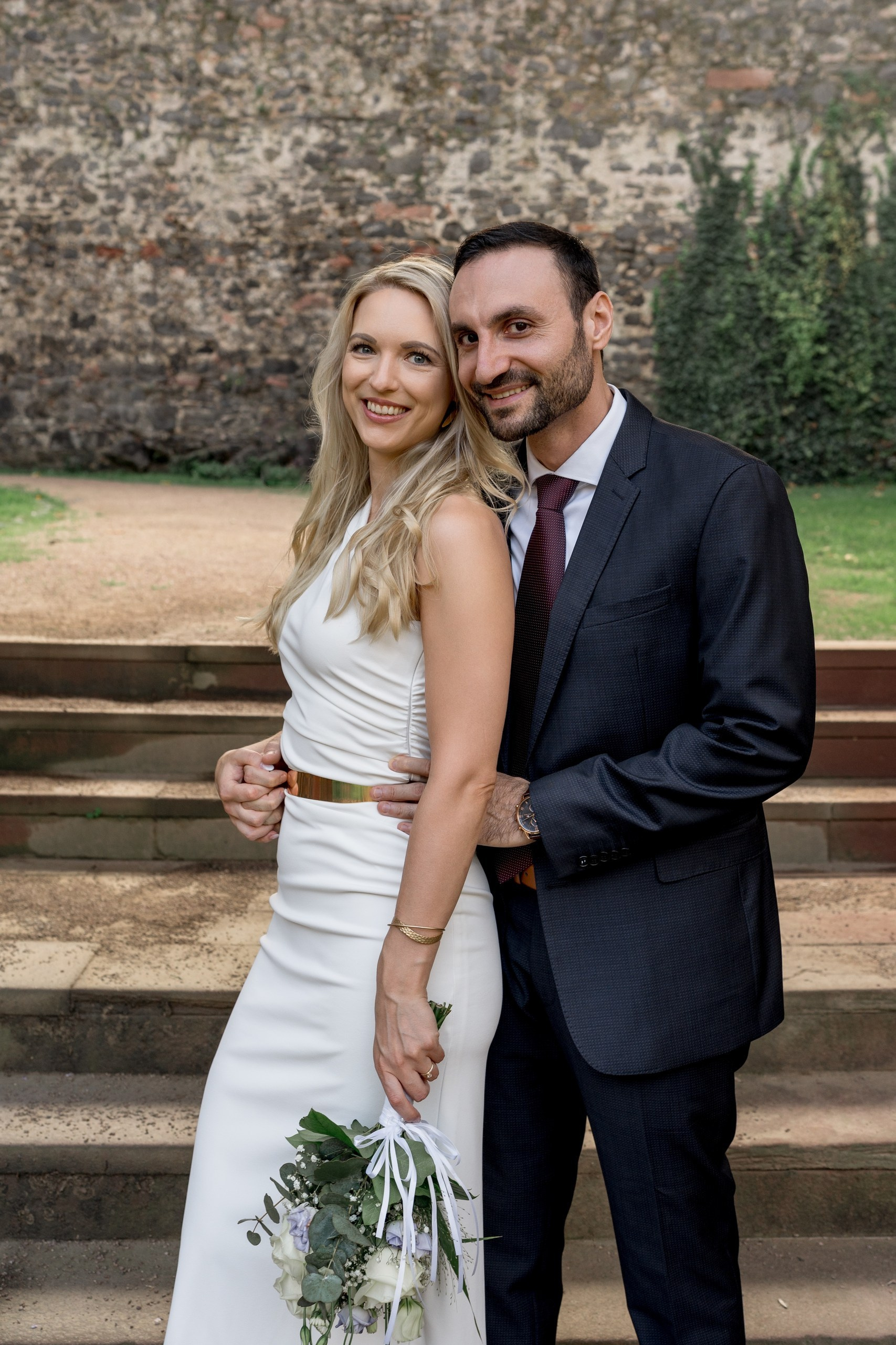 Civil Wedding in Frankfurt-Höchst — Photos at Bolongaro Palace