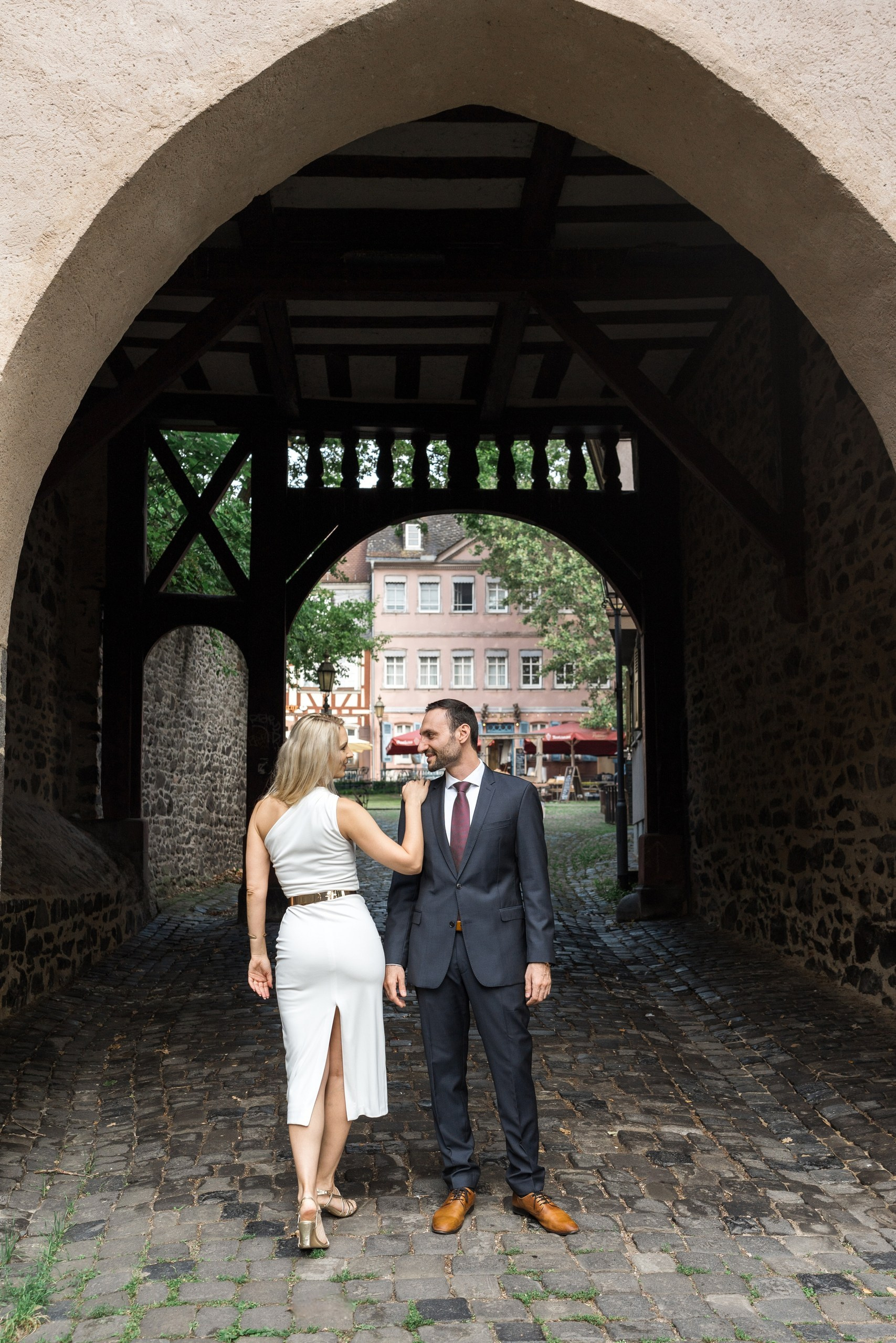 Civil Wedding in Frankfurt-Höchst — Photos at Bolongaro Palace