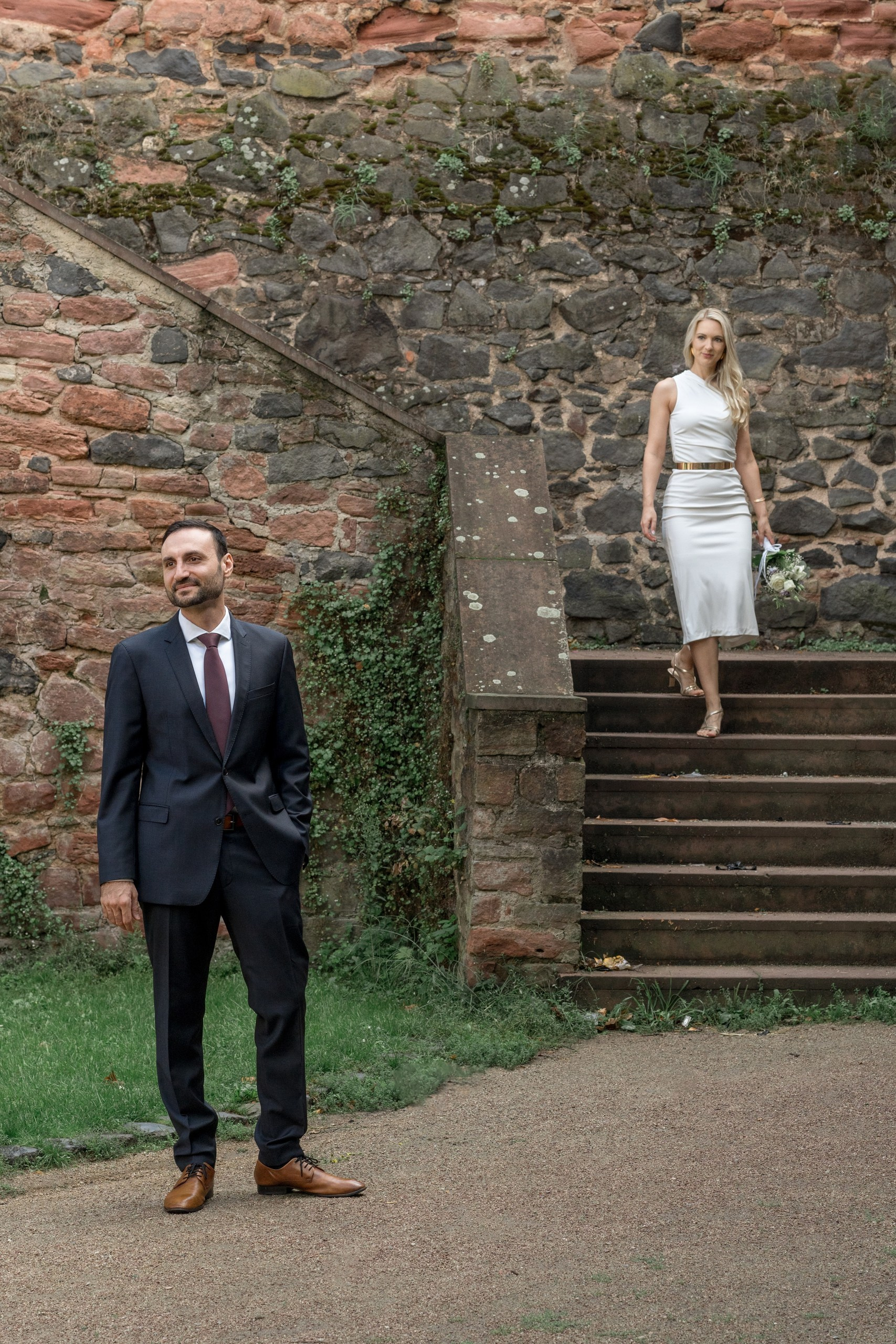 Civil Wedding in Frankfurt-Höchst — Photos at Bolongaro Palace