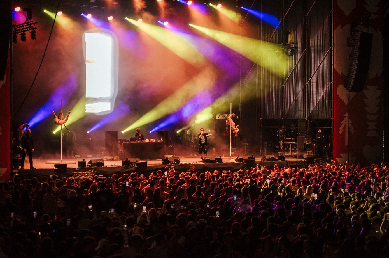 Kidd Keo en el Festival Costa Sonora 2025.