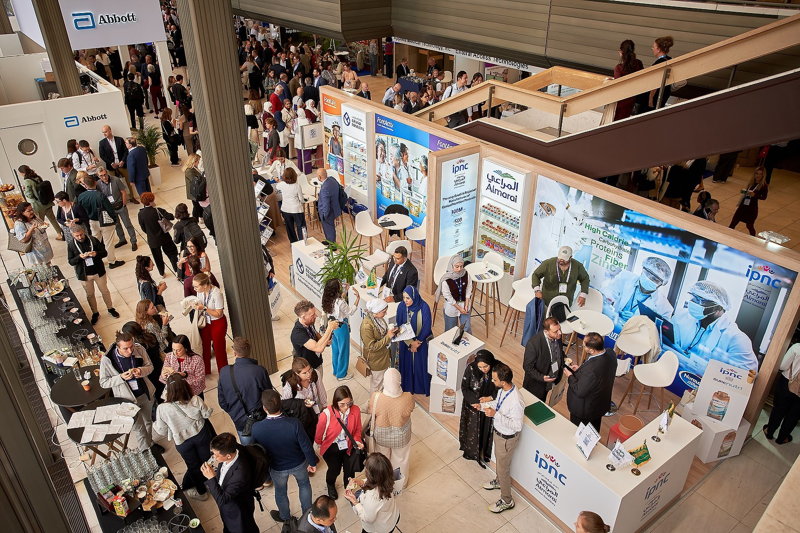 Prague Trade Show Photography focusing on Almaria from Saudi Arabia, a key participant at the global 47th ESPEN Congress on Nutrition & Metabolism.