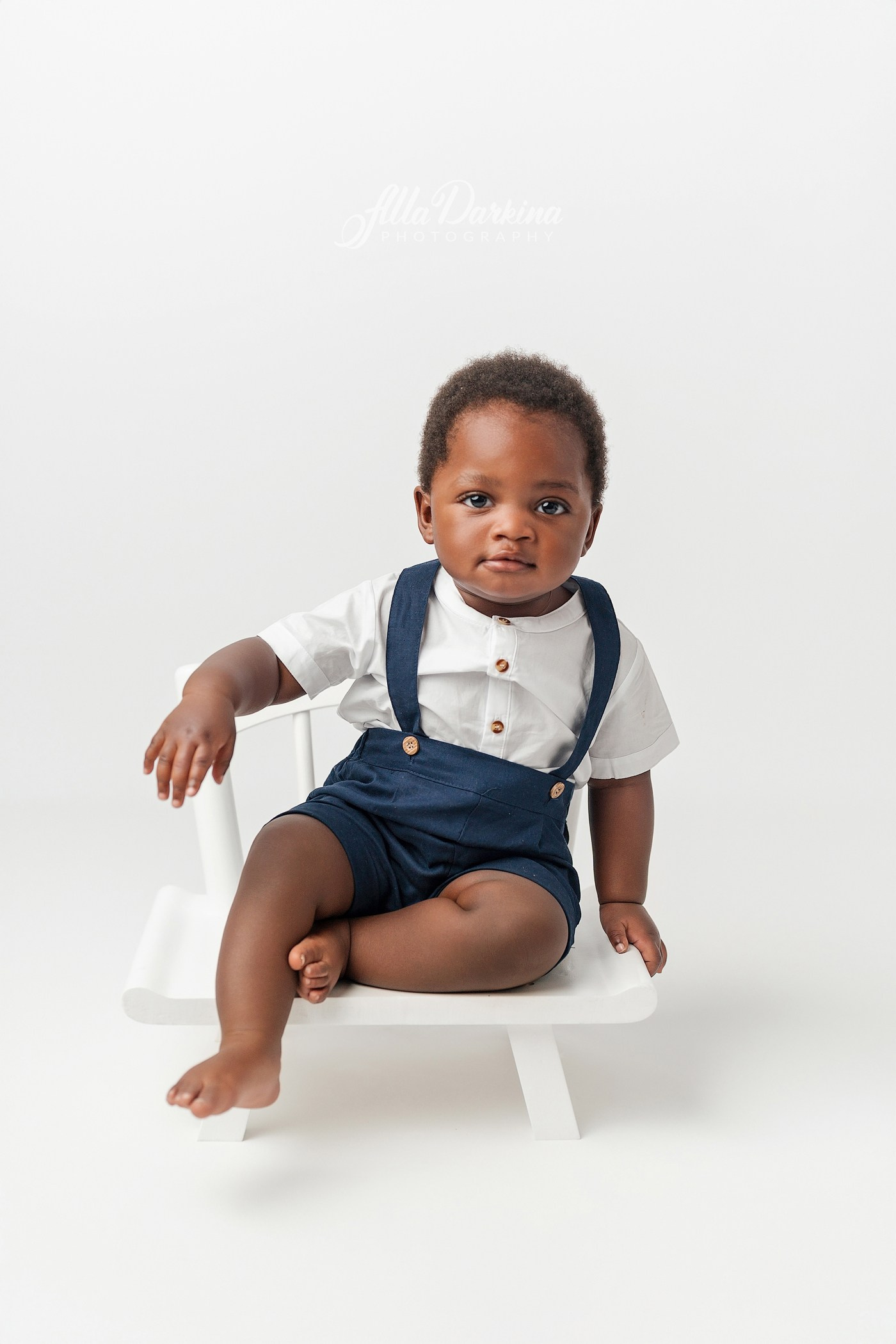 One year baby studio session. Newborn and family photographer. Hills District. Sydney