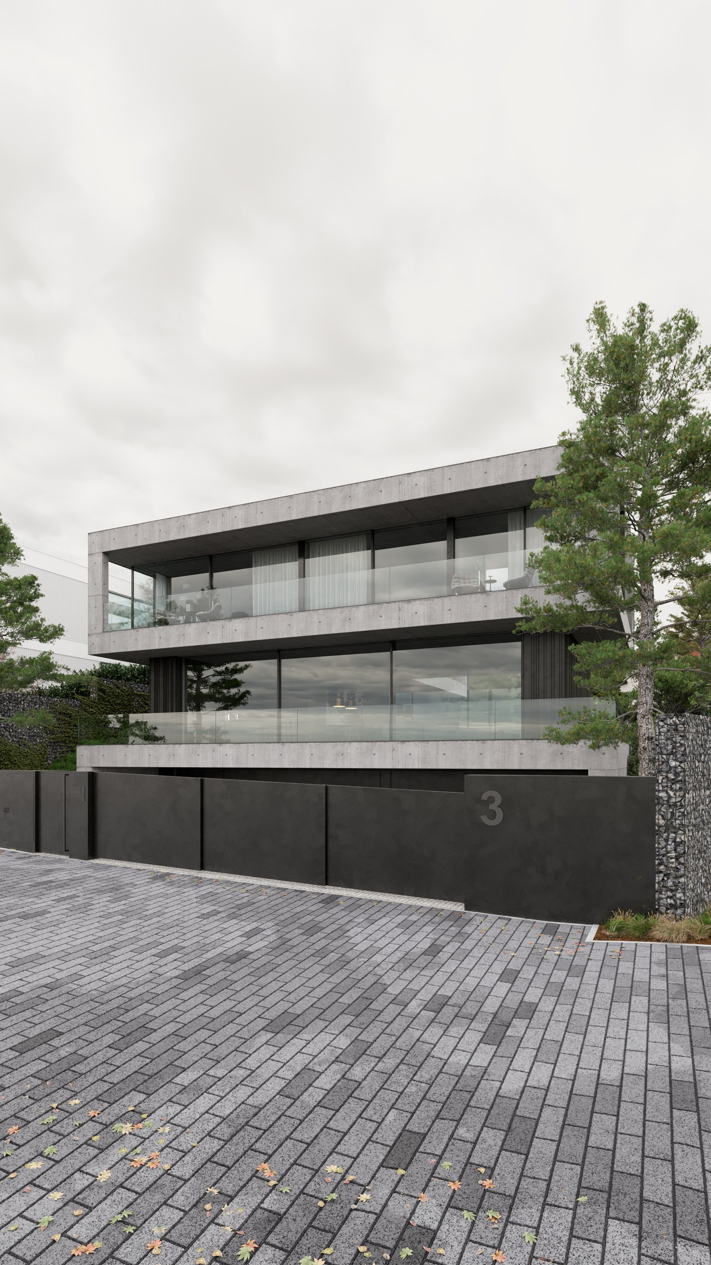 Zahrada — vila Chuchle 1. Filipenka Architects