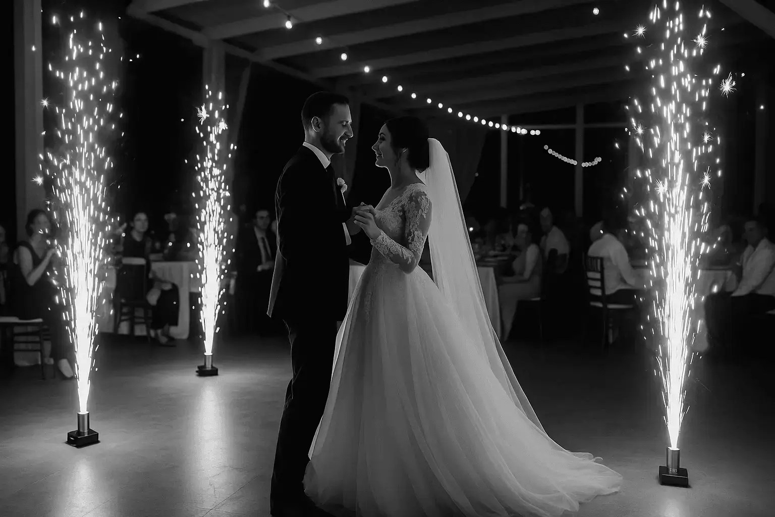 Spectacole speciale la nuntă: artificii, dansuri, momente artistice. Stefan Teodorescu — Fotograf de Nunta