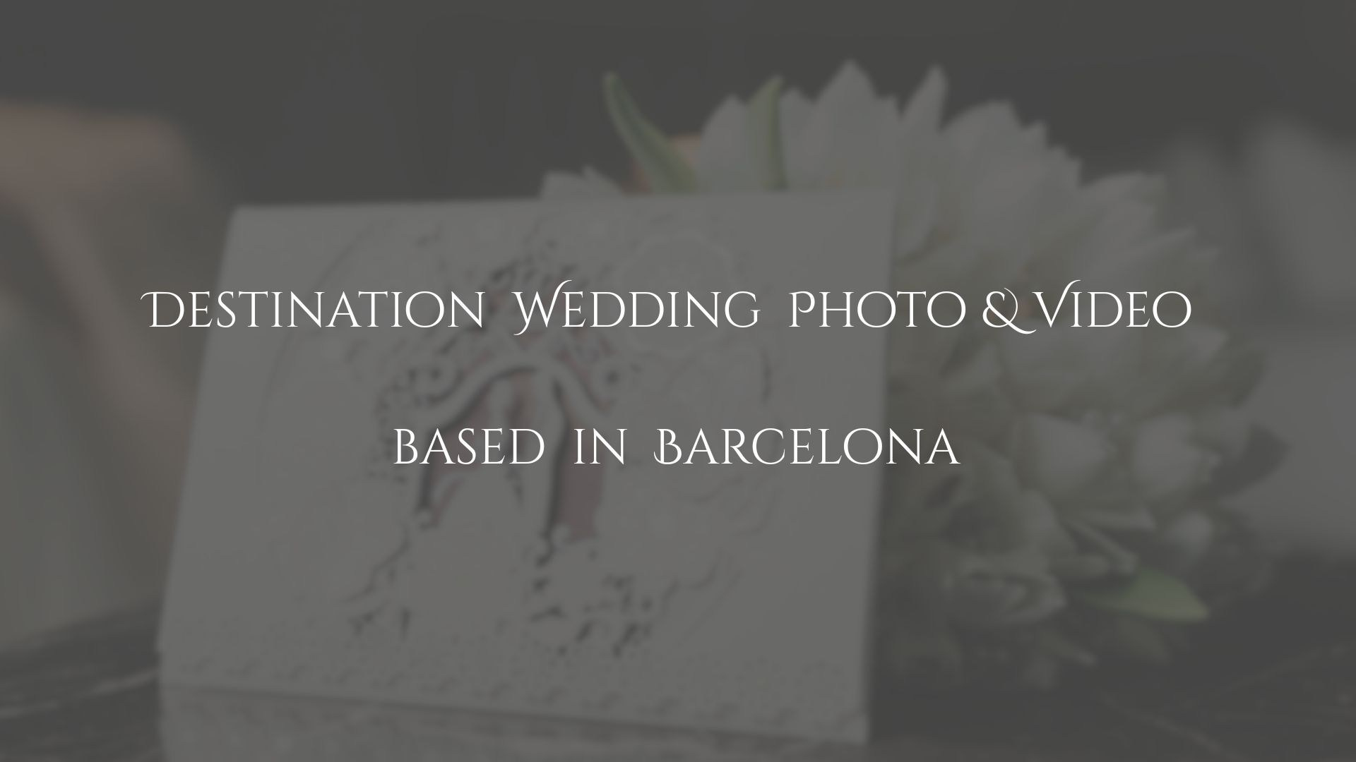 Barcelona Wedding Photogragrapher and Videographer — DiaFotoWeddings. DiaFoto Weddings · Premium Destination Wedding Photographer & Videographer in Barcelona