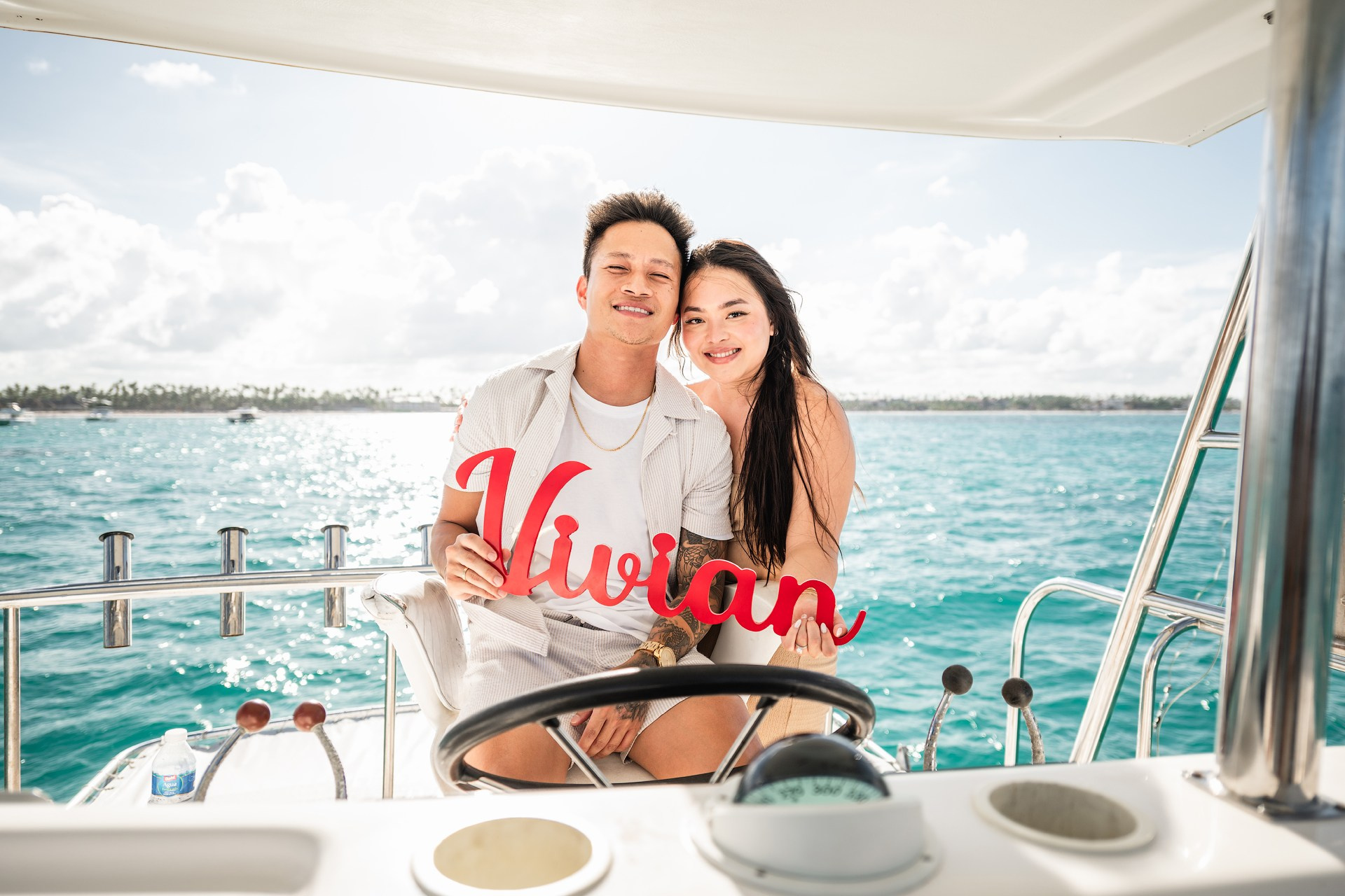 Pedidos de Casamento em Punta Cana | Pacotes Românticos na Praia. Fotógrafo de Casamento e Pedido de Casamento em Punta Cana — Mikhail Chernov