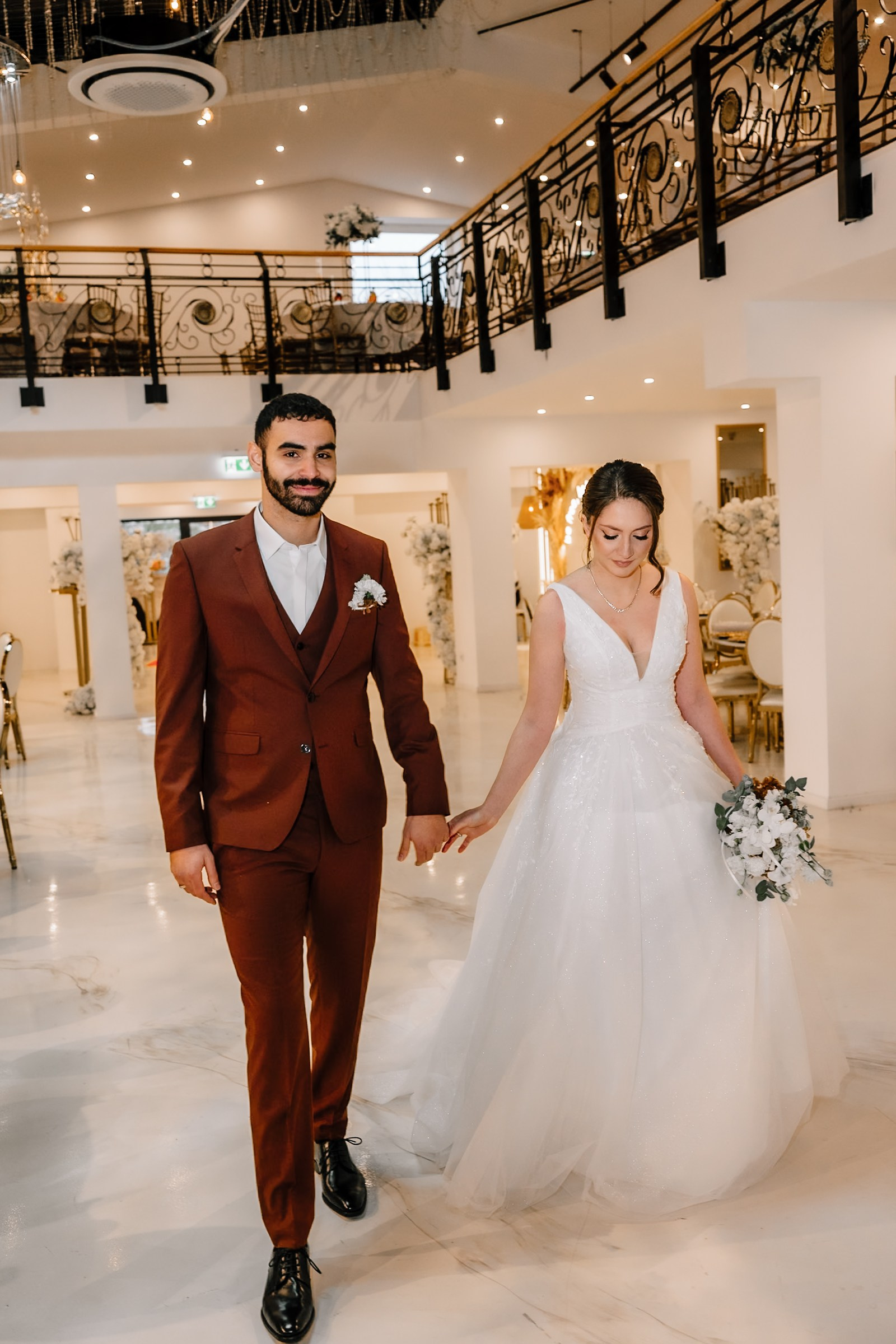 Brautpaarshooting von Vanessa und Tahar im The EVENTERY von Anna Saribekyan