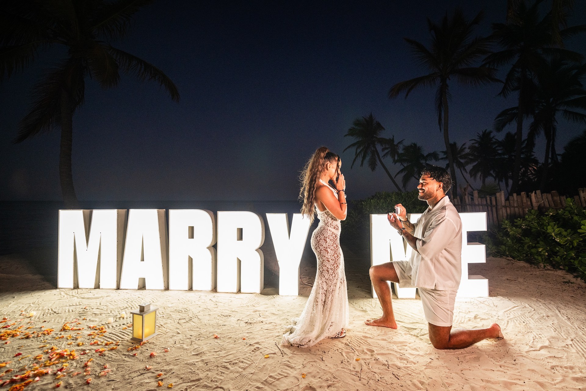 Pedidos de Casamento em Punta Cana | Pacotes Românticos na Praia. Fotógrafo de Casamento e Pedido de Casamento em Punta Cana — Mikhail Chernov