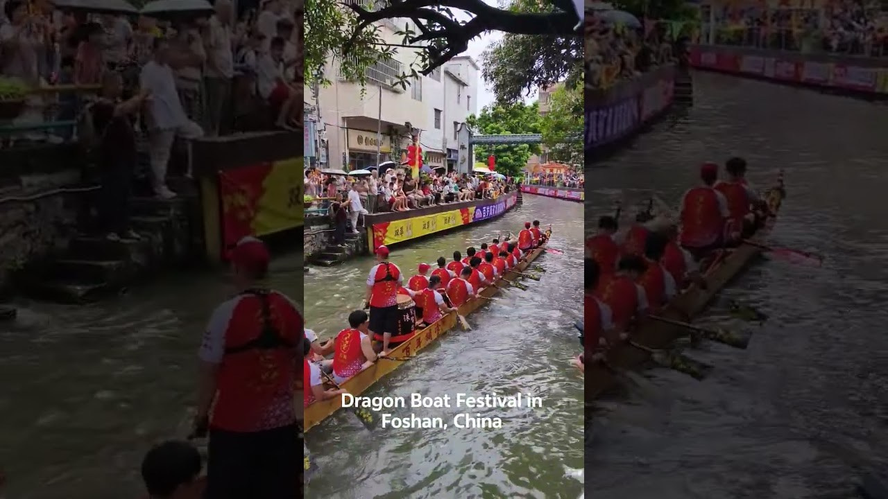 Dragon Boat Festival Photography from Foshan, China 🇨🇳