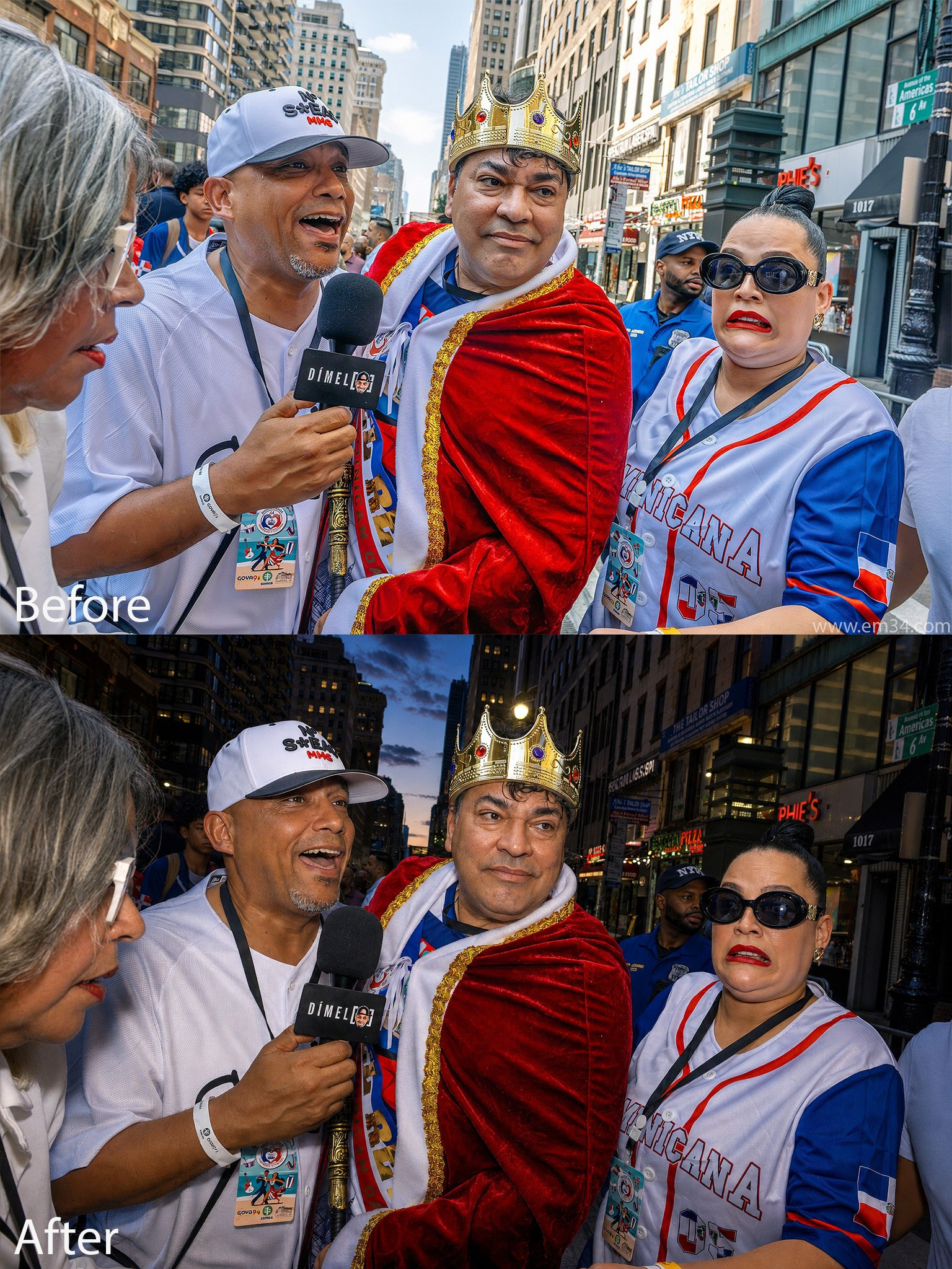 AI Flash in Street Photography | Before & After