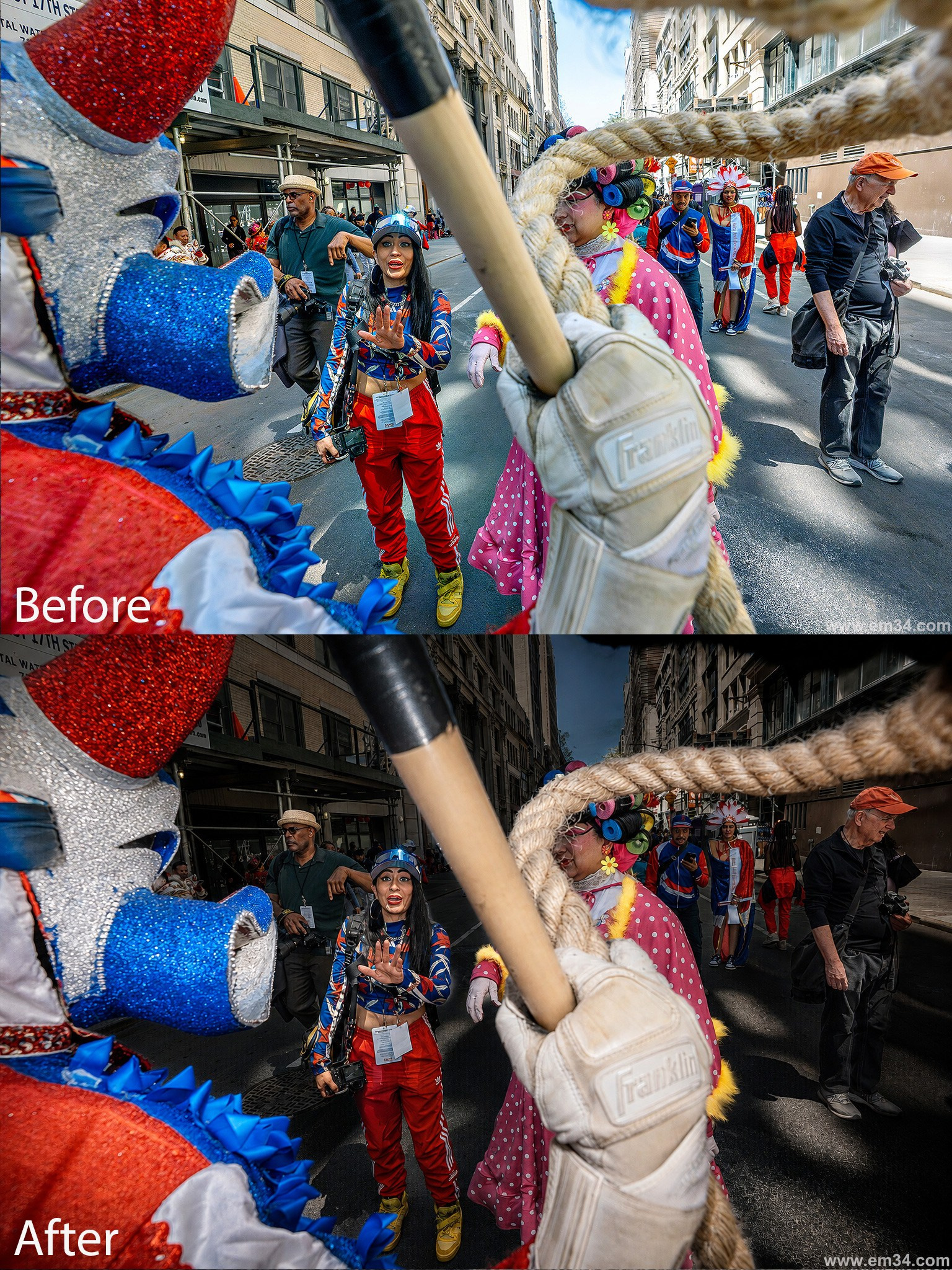 AI Flash in Street Photography | Before & After