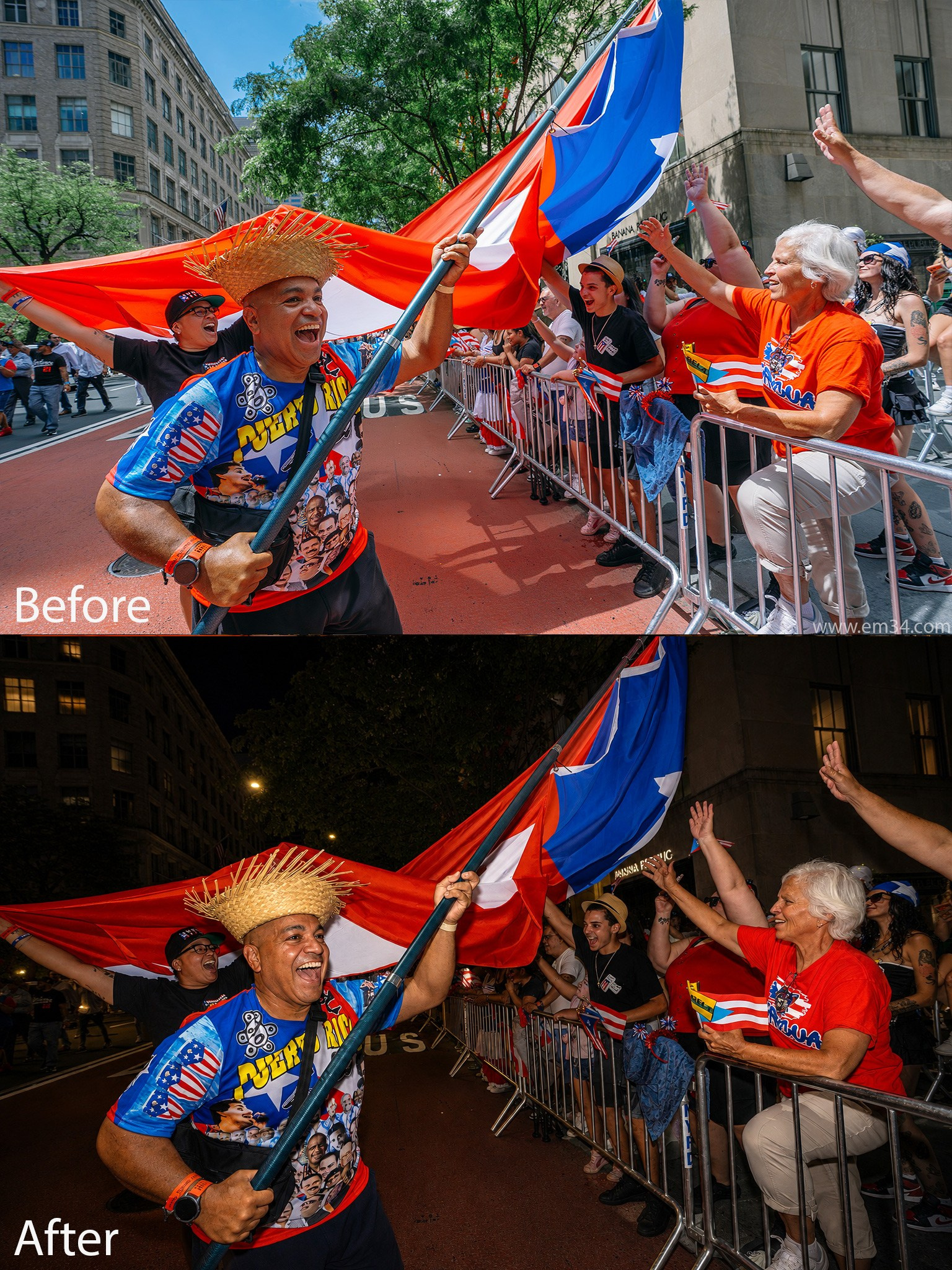 AI Flash in Street Photography | Before & After
