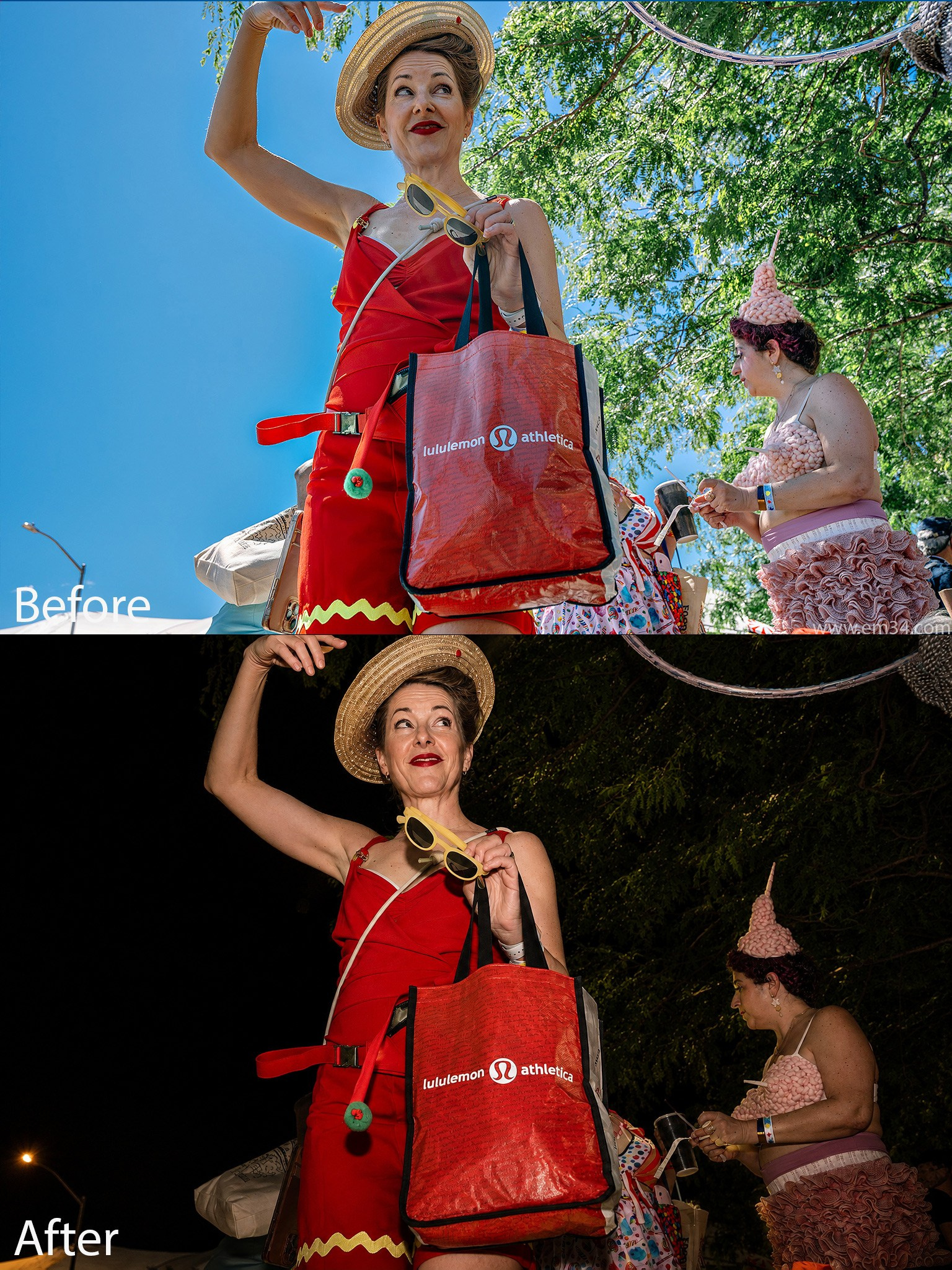 AI Flash in Street Photography | Before & After