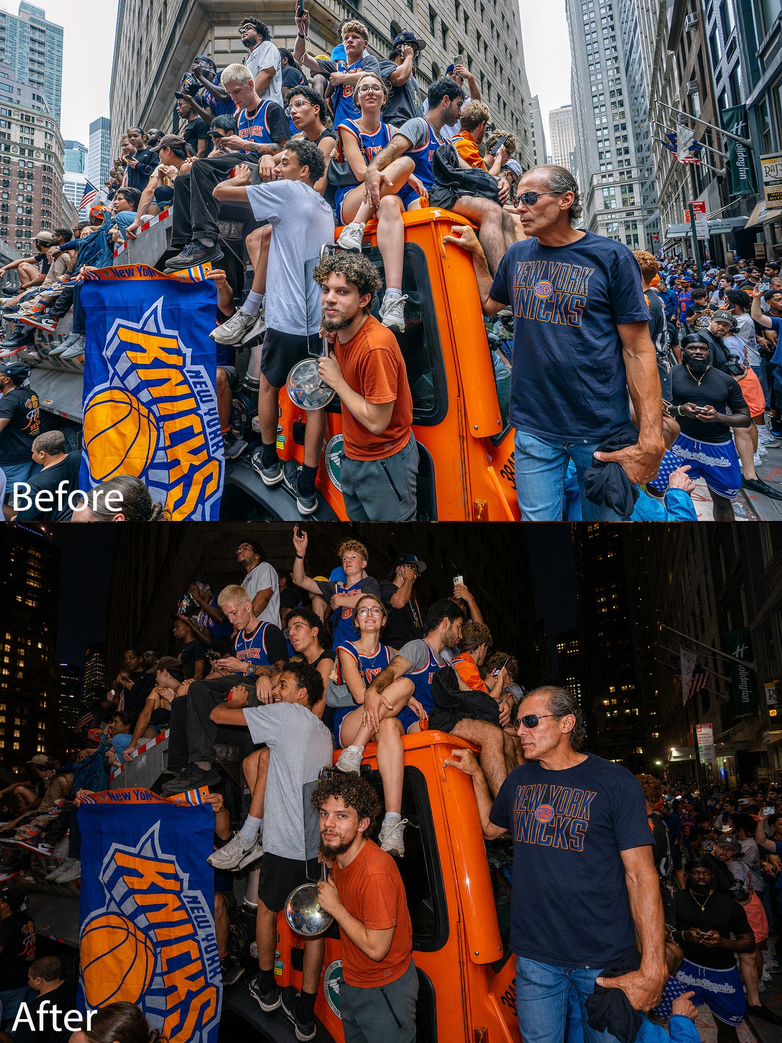AI Flash in Street Photography | Before & After