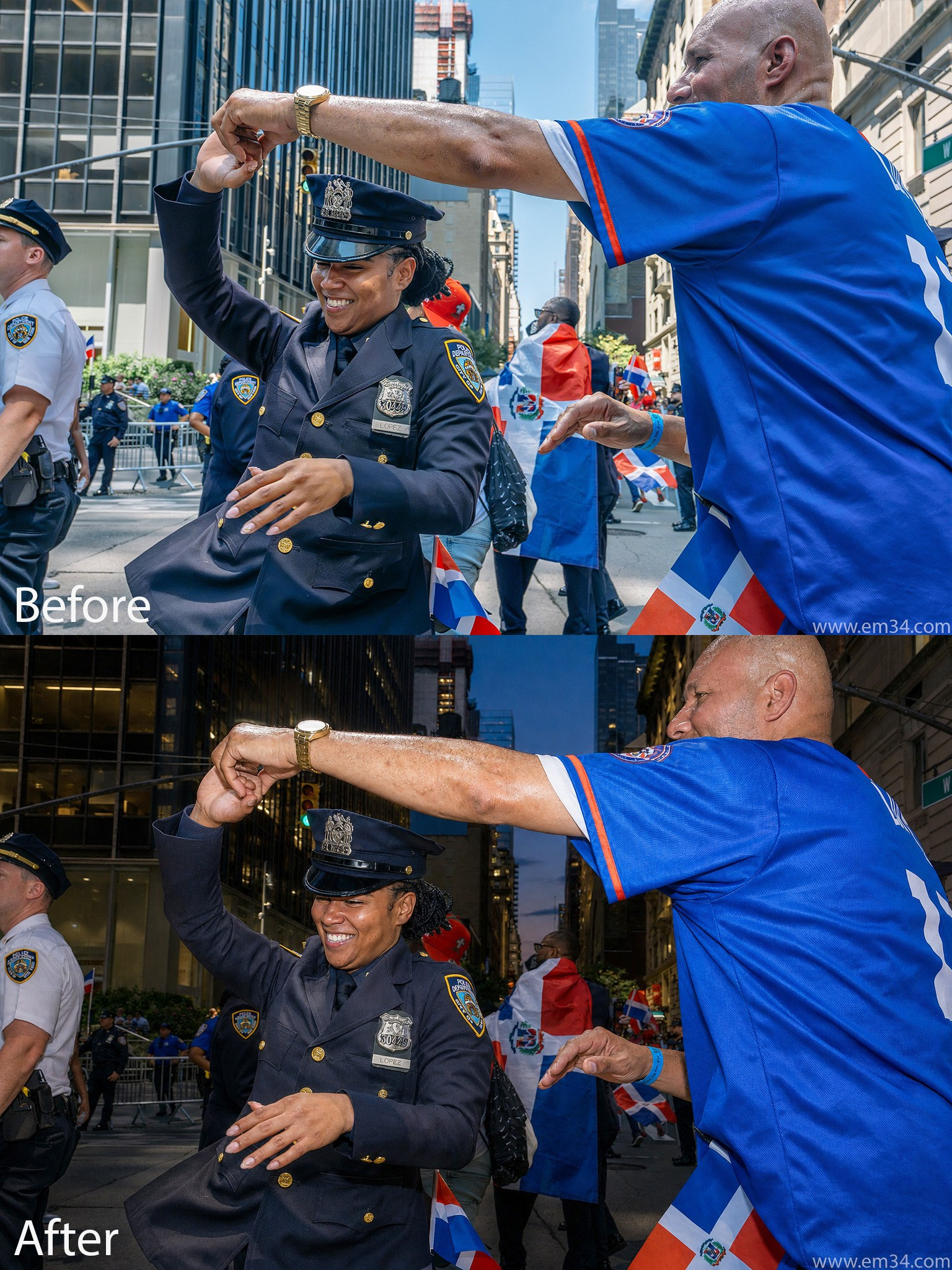 AI Flash in Street Photography | Before & After