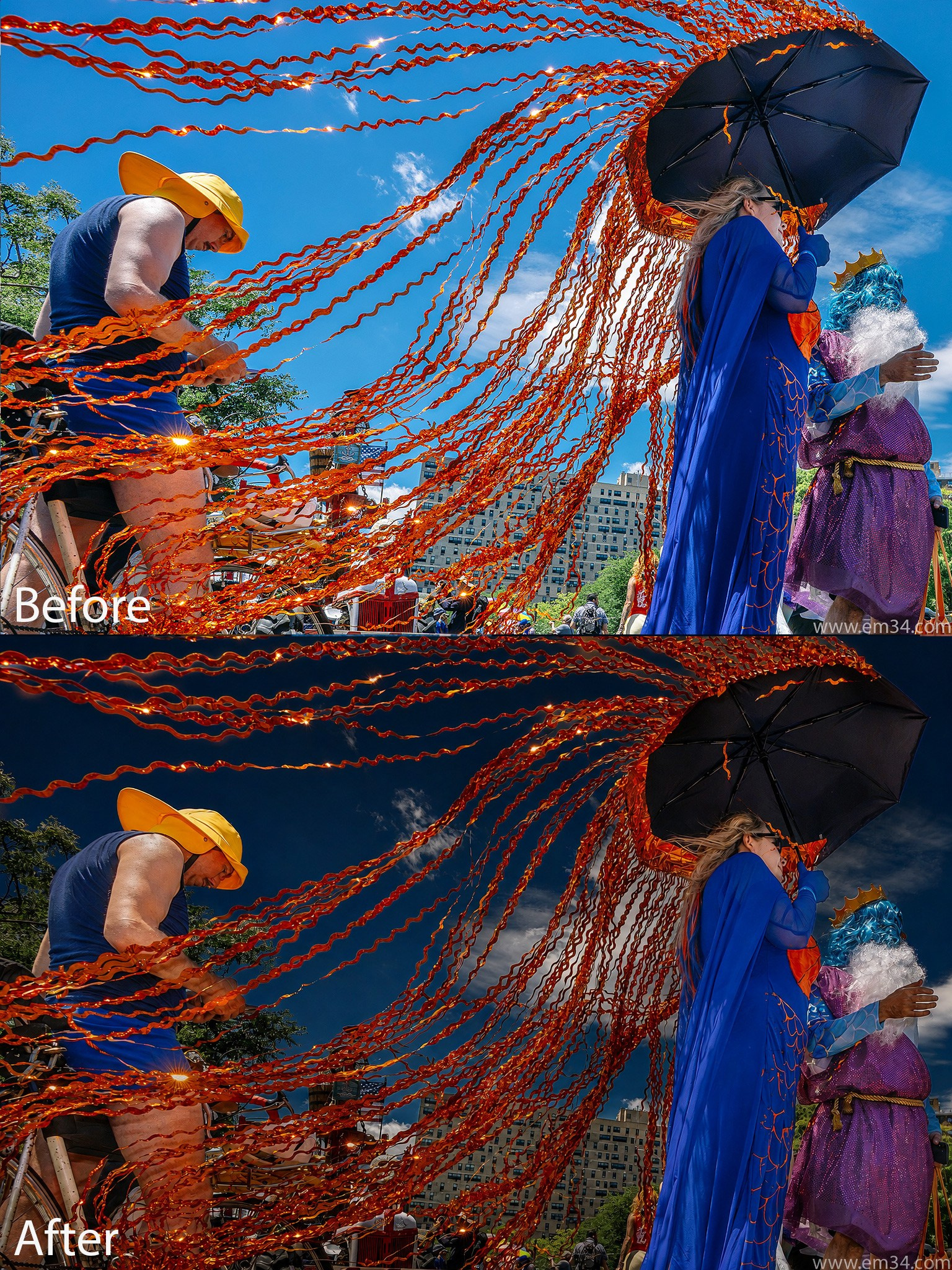 AI Flash in Street Photography | Before & After