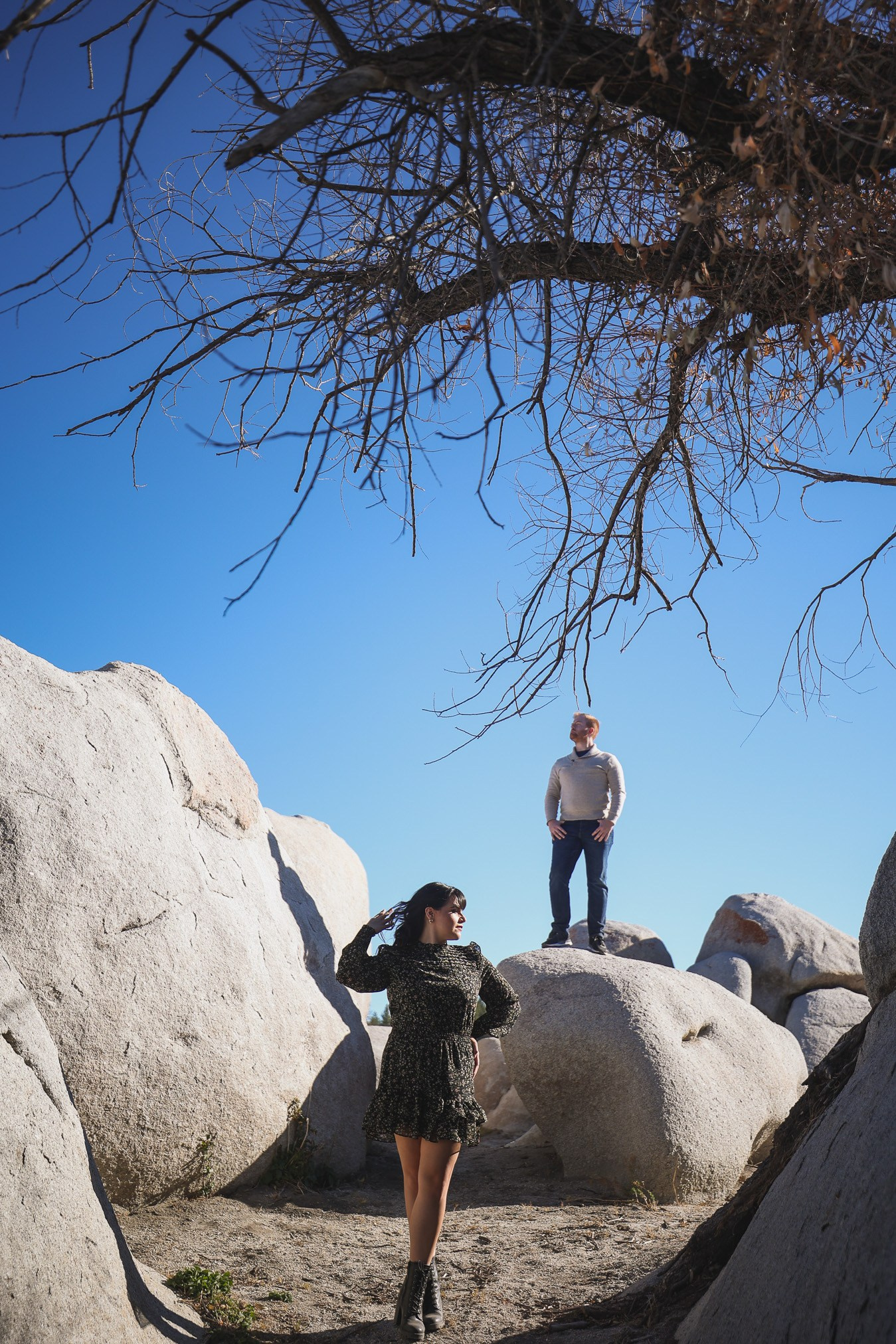 Laguna Hanson BC Save The date Alexandra y Richard. Estudio de fotografia en Tijuana