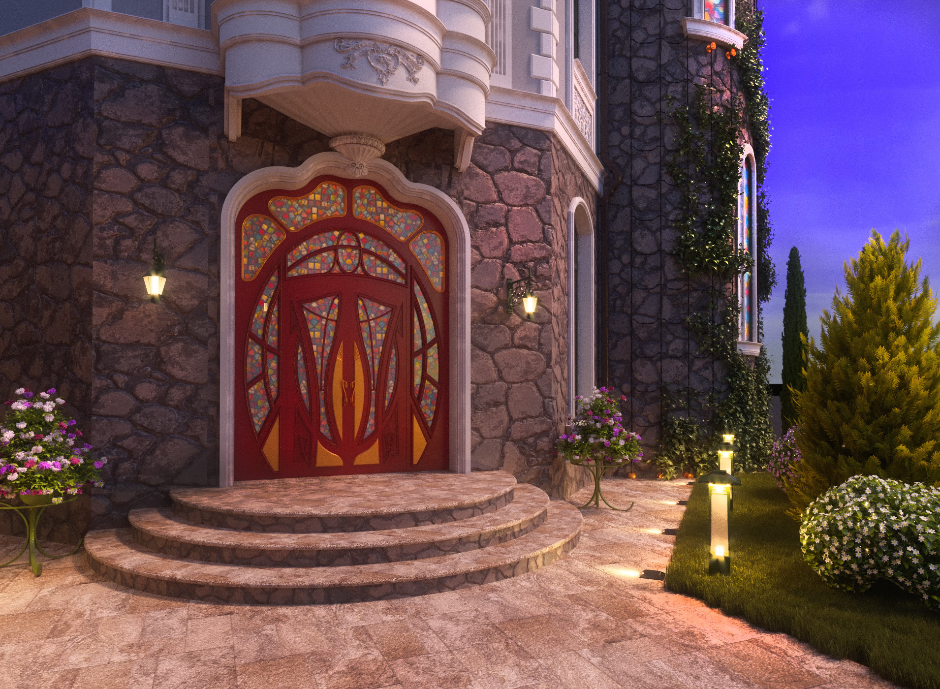 Эскизный проект частного жилого дома