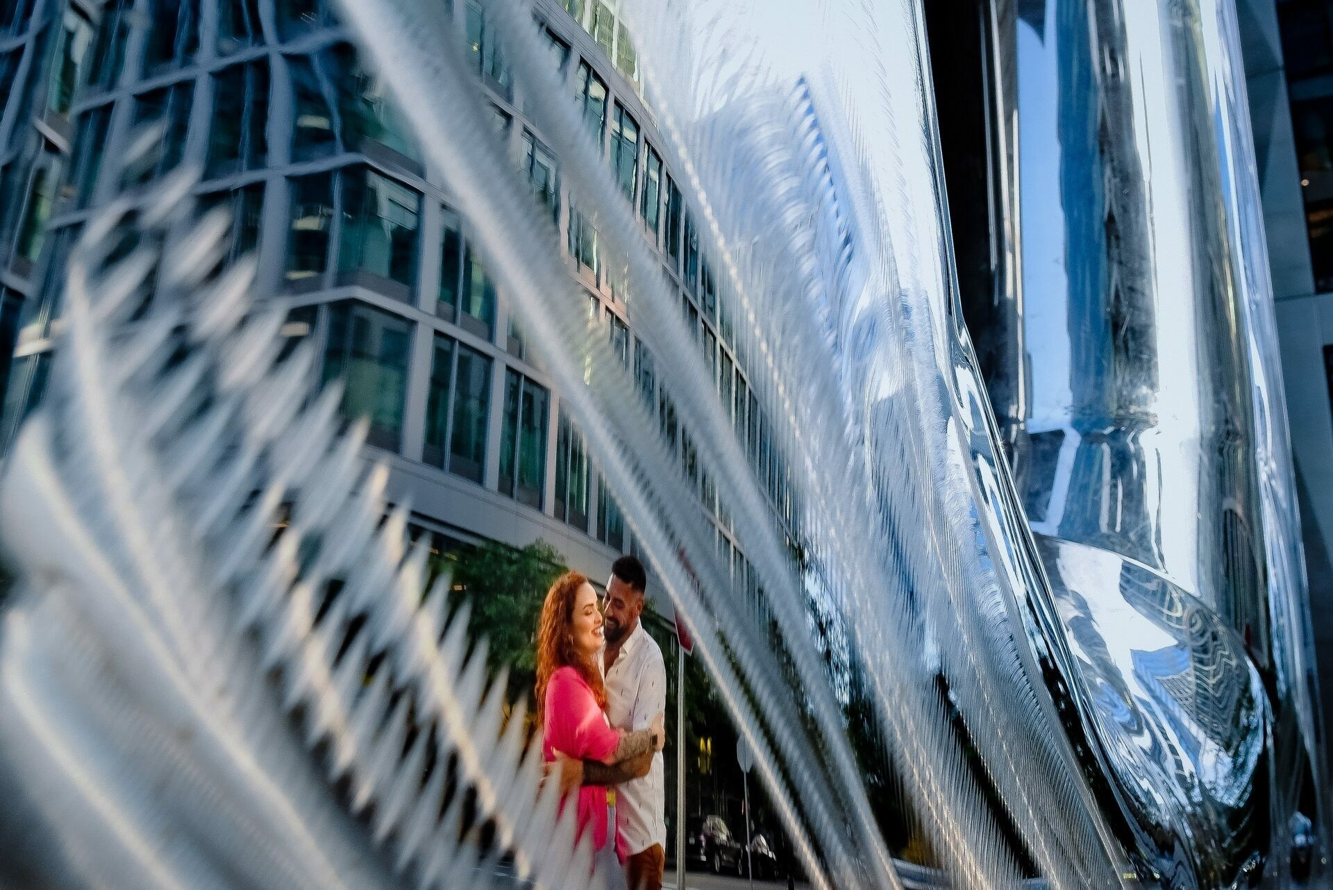 Exploring Love’s Canvas: Nagila and Ewerton’s Boston Photoshoot at Fan Pier Park. Wedding photographer in Orlando, Boston & New York Anderson Marques