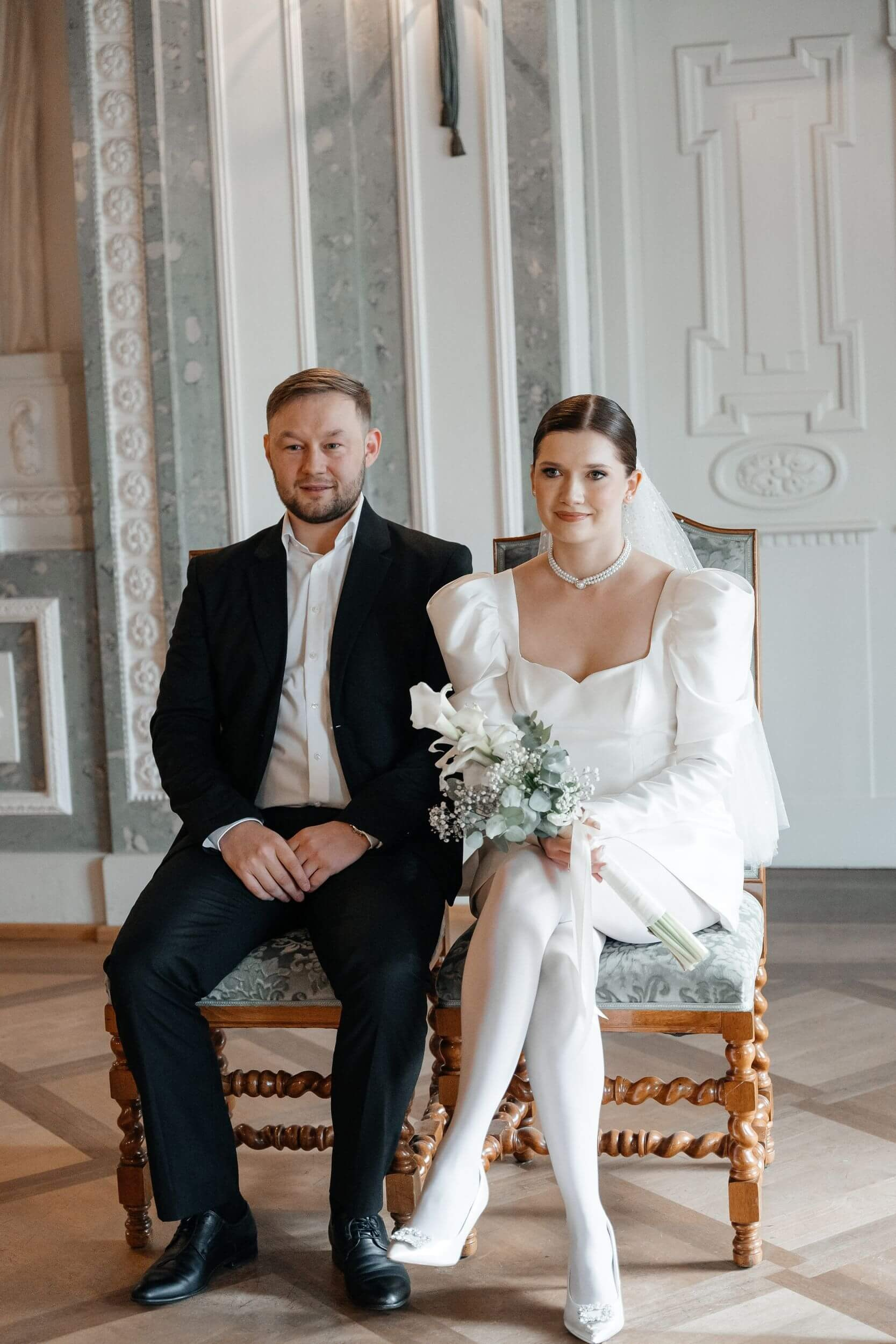 couple waiting for the "yes I do"