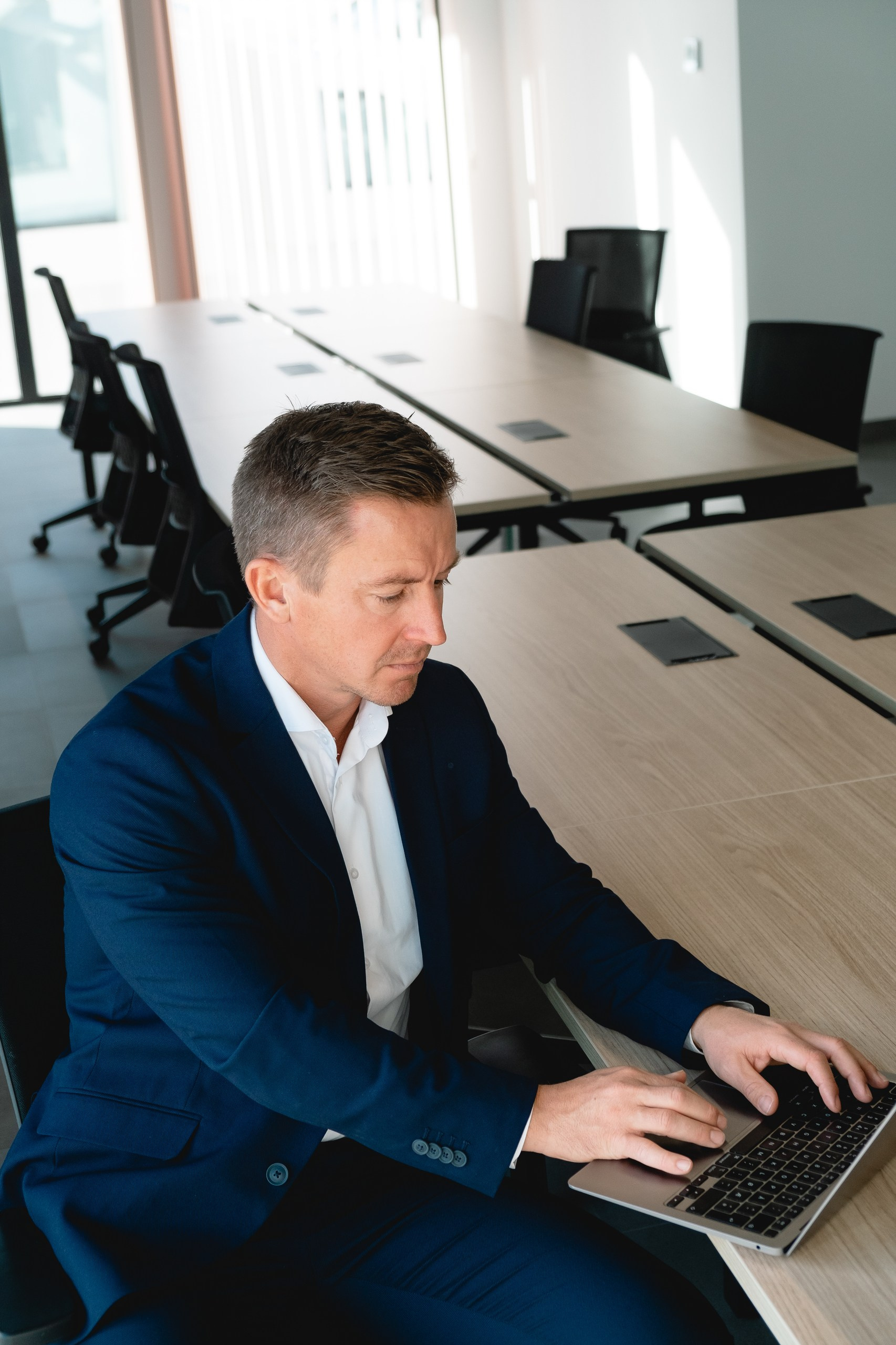 Business content photoshoot in Alicante for Norwegian Capital